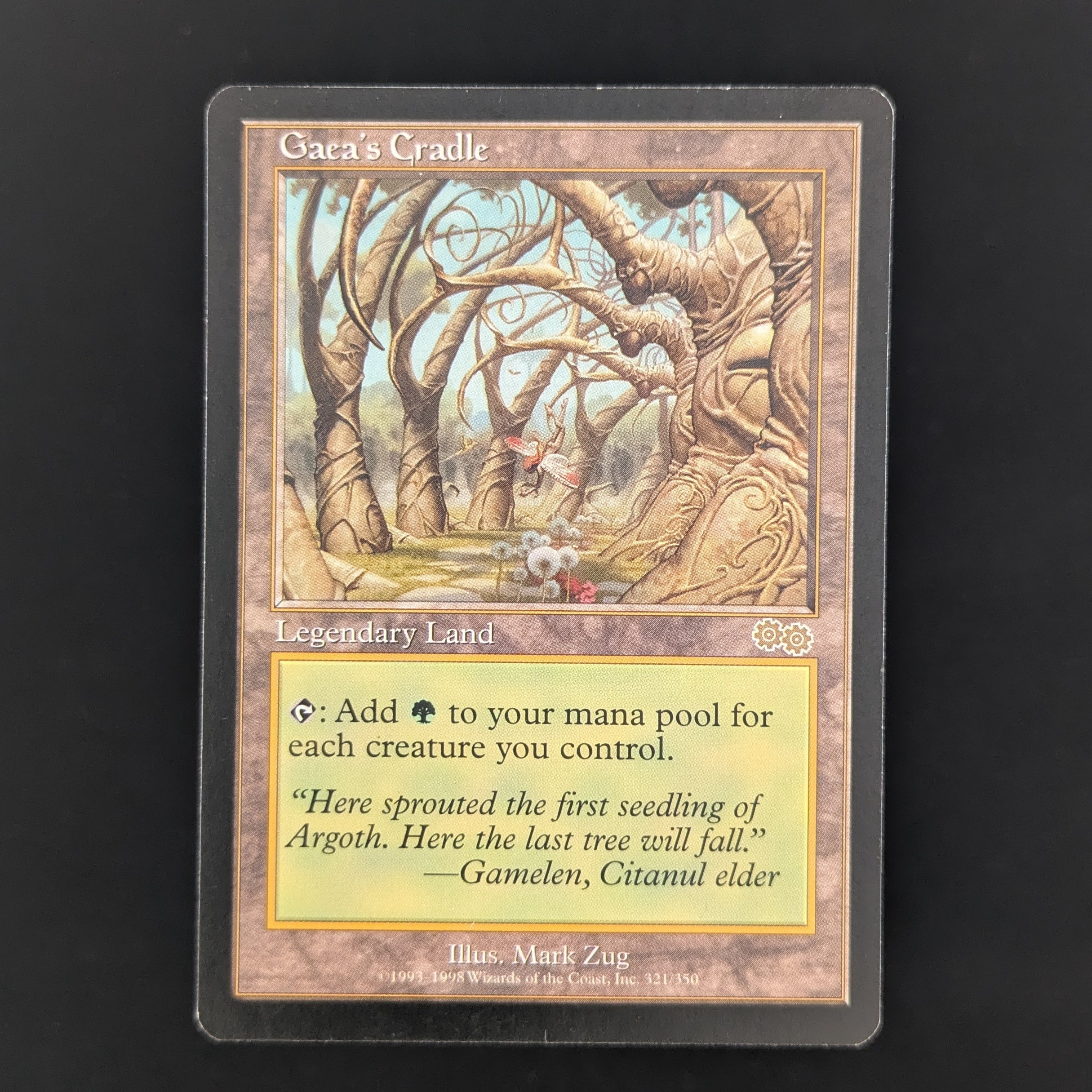 MTG Singles - Gaea's Cradle - Urza's Saga - English - GD - 35476
