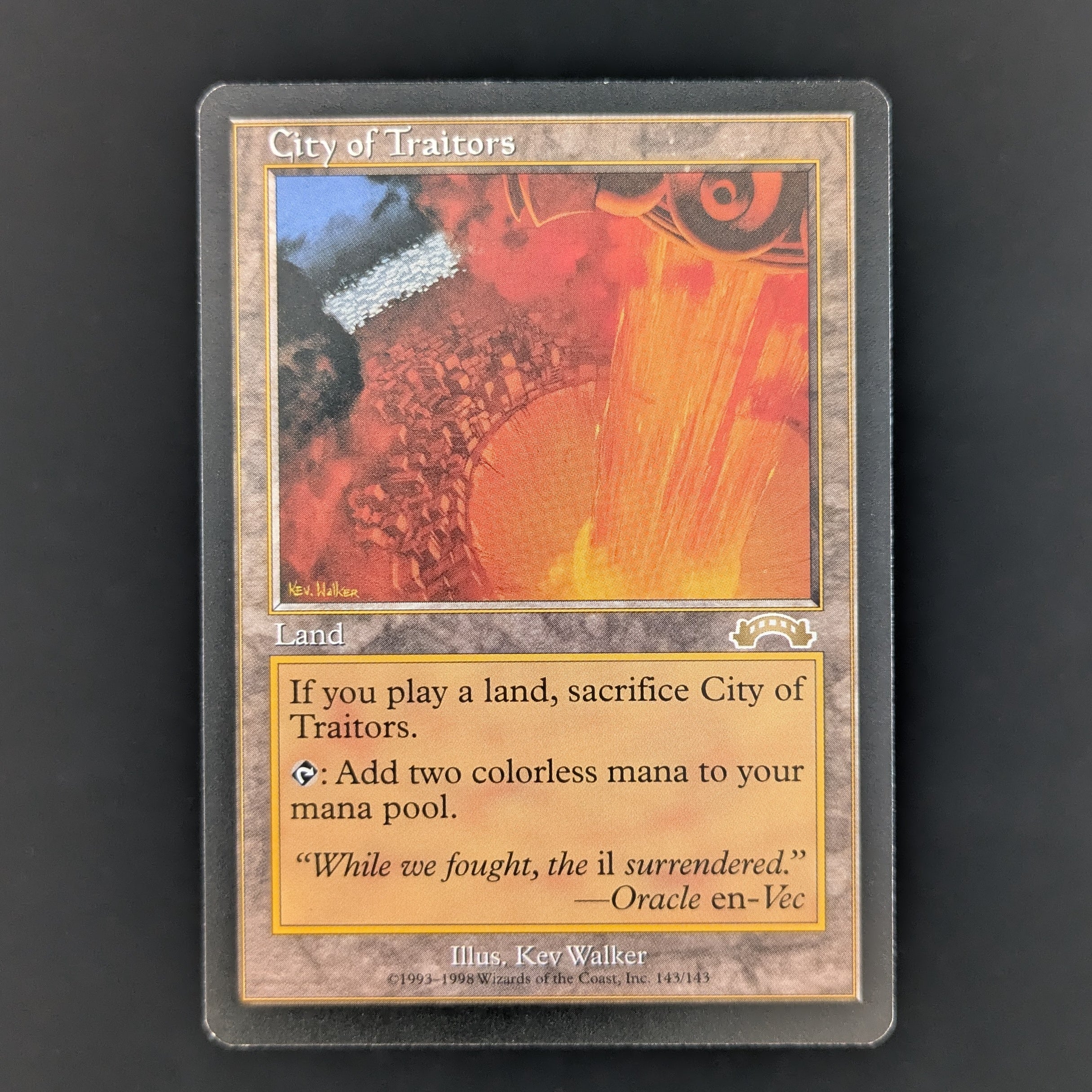 MTG Singles - City of Traitors - Exodus - English - EX - 35478