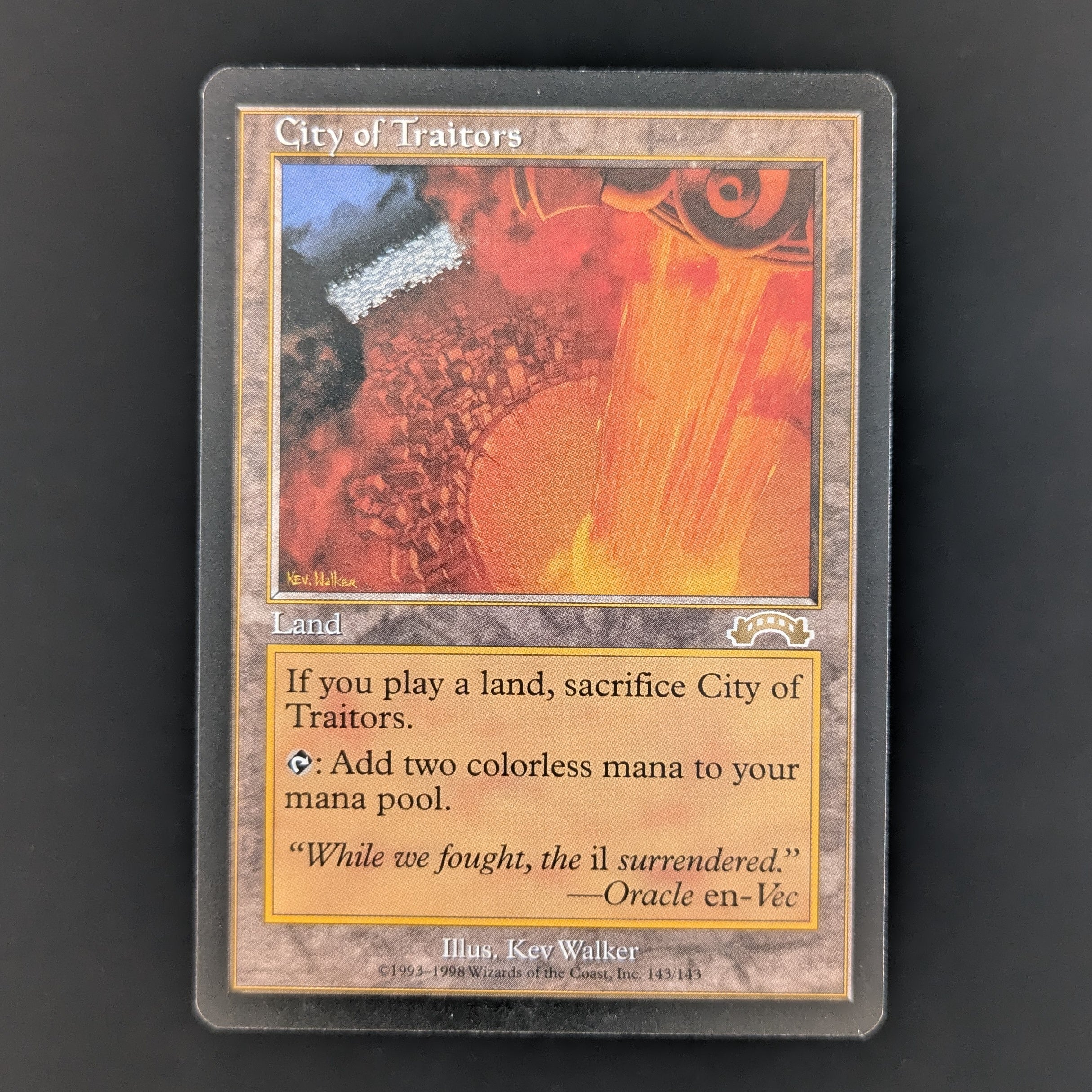 MTG Singles - City of Traitors - Exodus - English - GD - 35479