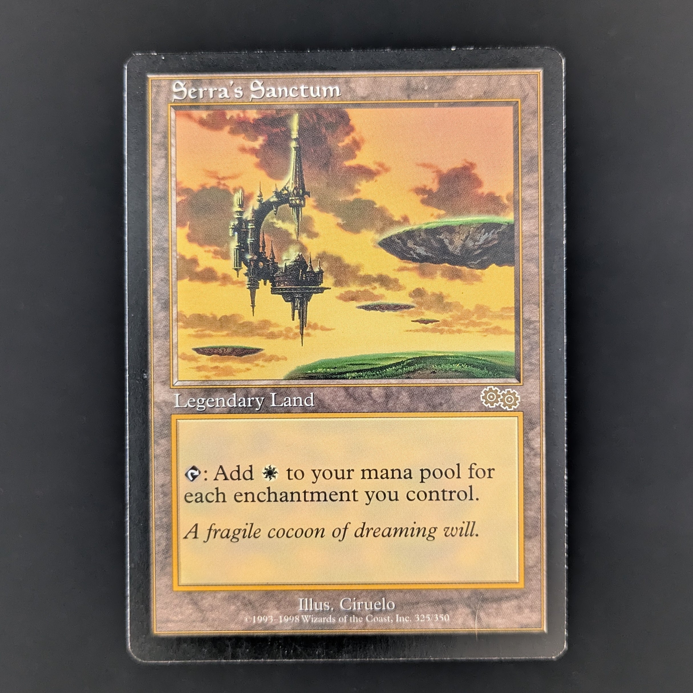 MTG Singles - Serra's Sanctum - Urza's Saga - English - GD - 35486