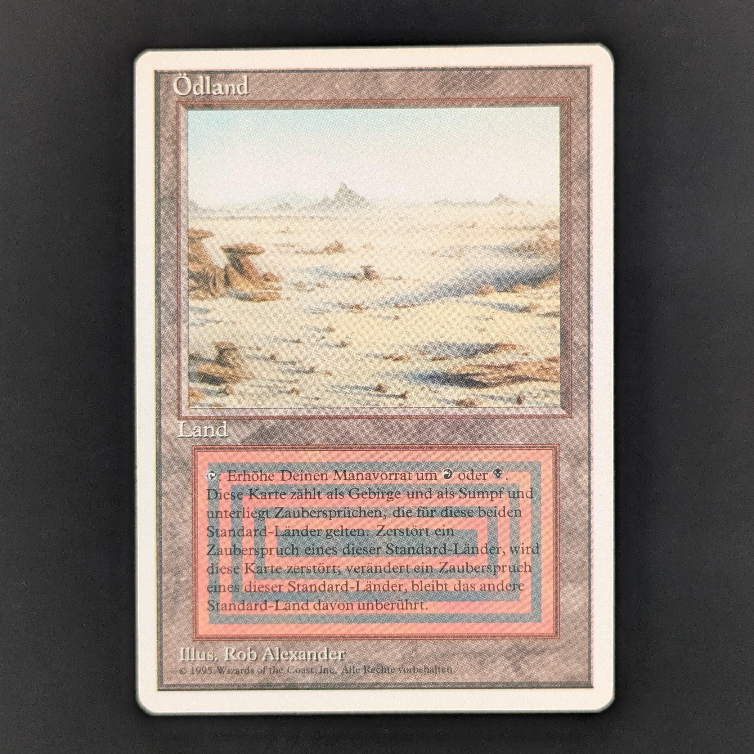 MTG Singles - Badlands - Foreign White Bordered - German - GD - 35516