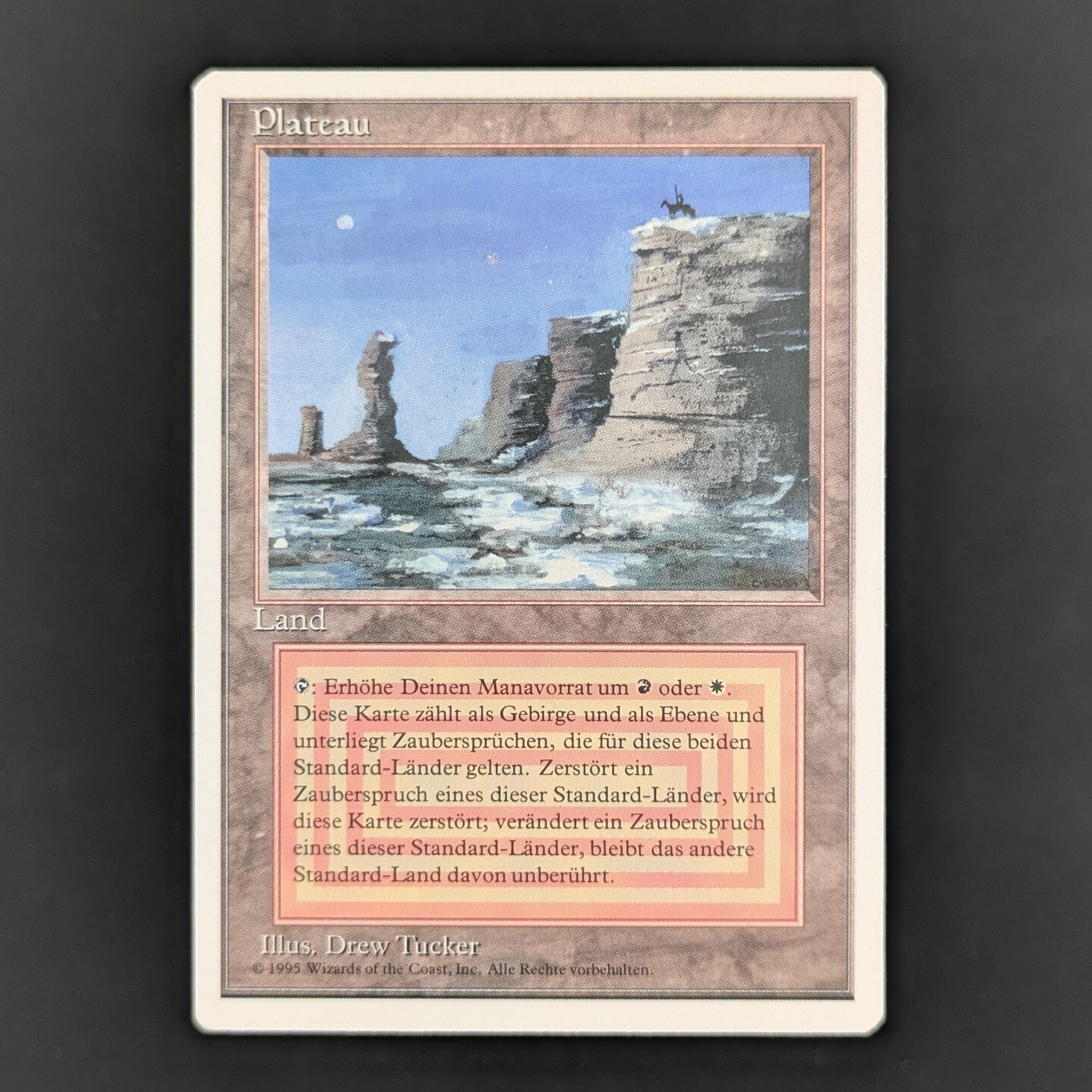 MTG Singles - Plateau - Foreign White Bordered - German - GD - 35519