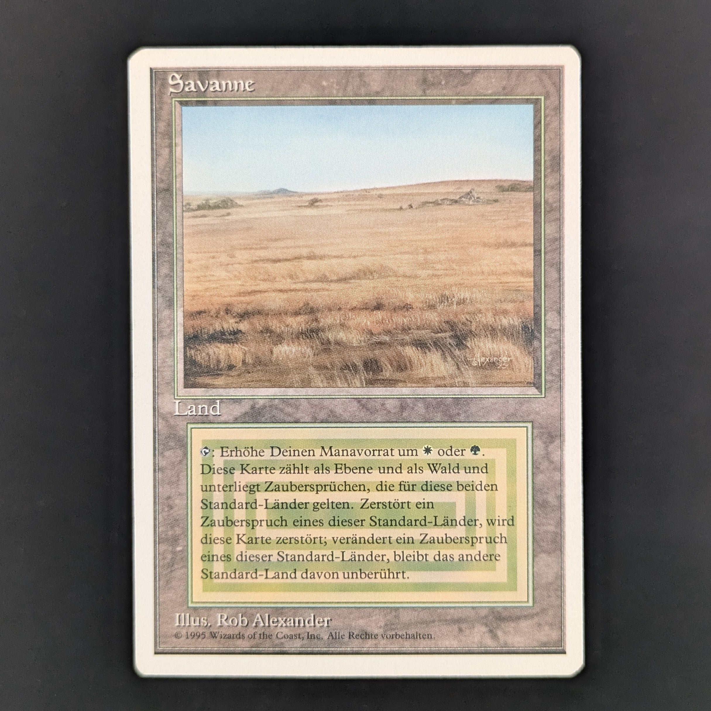 MTG Singles - Savannah - Foreign White Bordered - German - GD - 35522