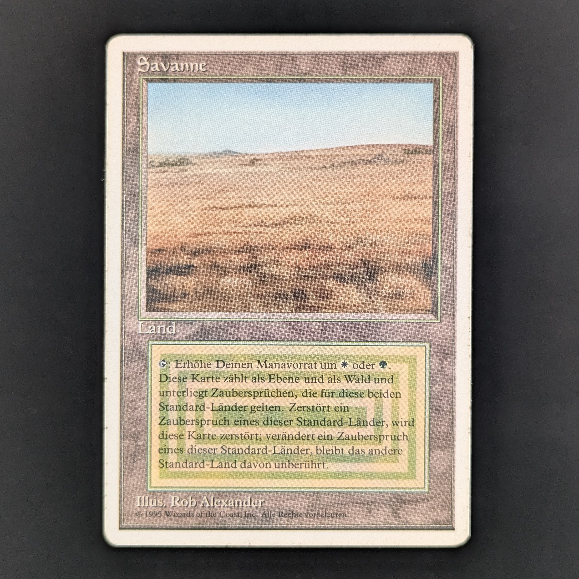 MTG Singles - Savannah - Foreign White Bordered - German - LP - 35523