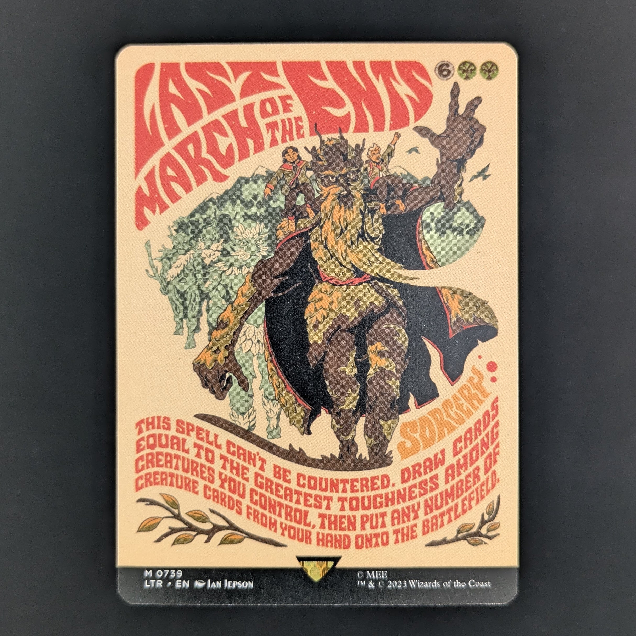 Last March of the Ents (Borderless Poster) - The Lord of the Rings: Tales of Middle-earth Holiday Release - English - NM