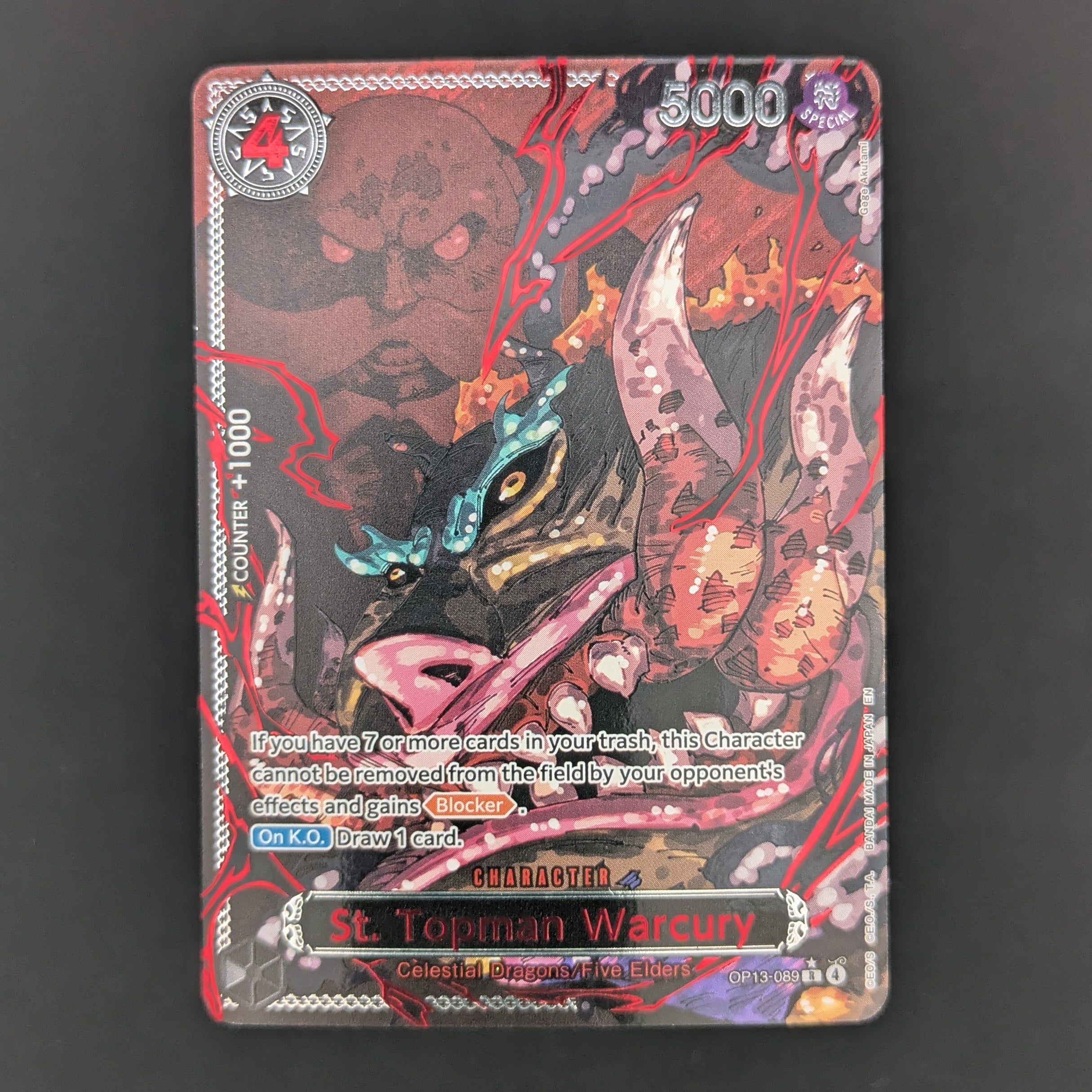 St. Topman Warcury (OP13-089) (V.3) - Carrying on his Will - English - NM