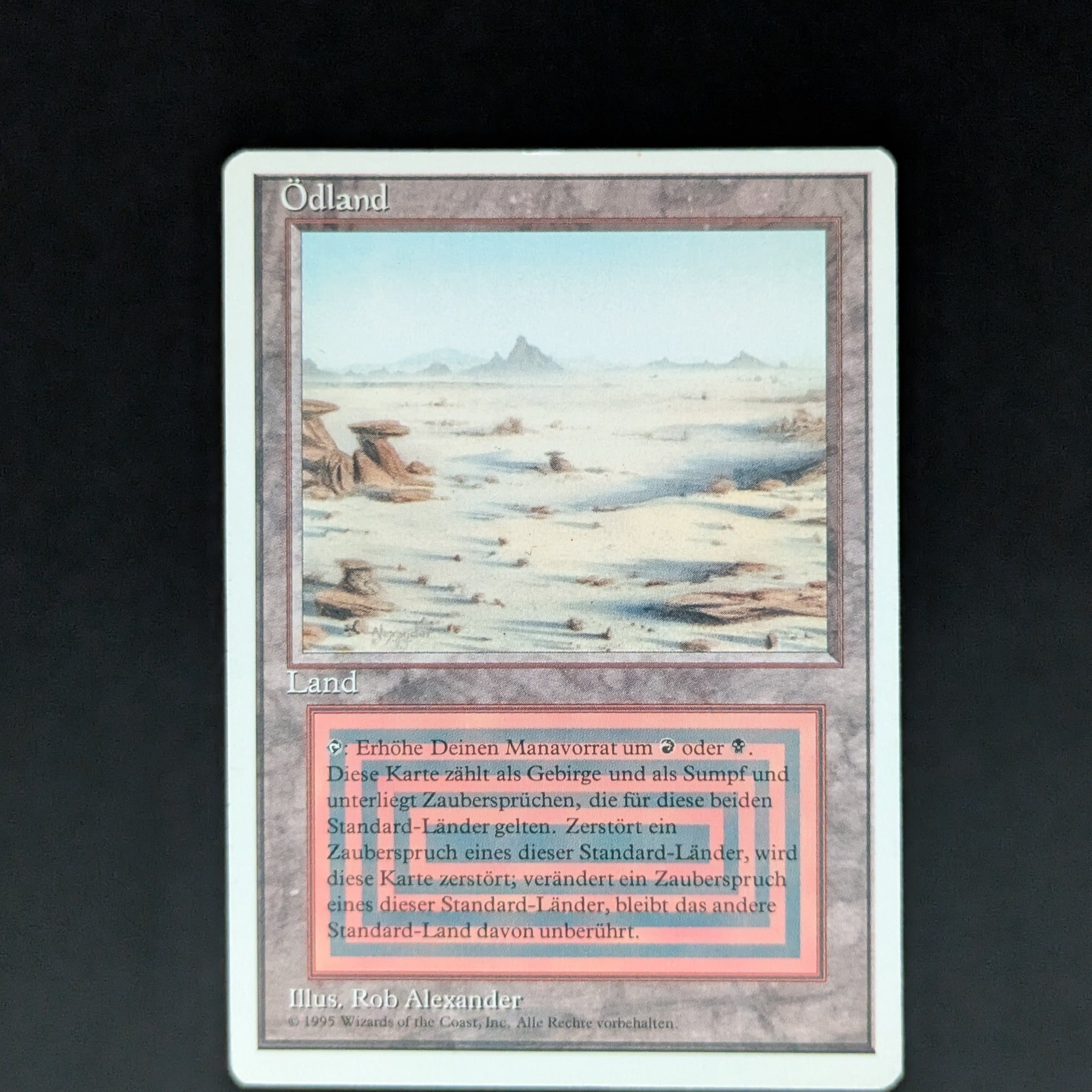 MTG Singles - Badlands - Foreign White Bordered - German - GD - 35727