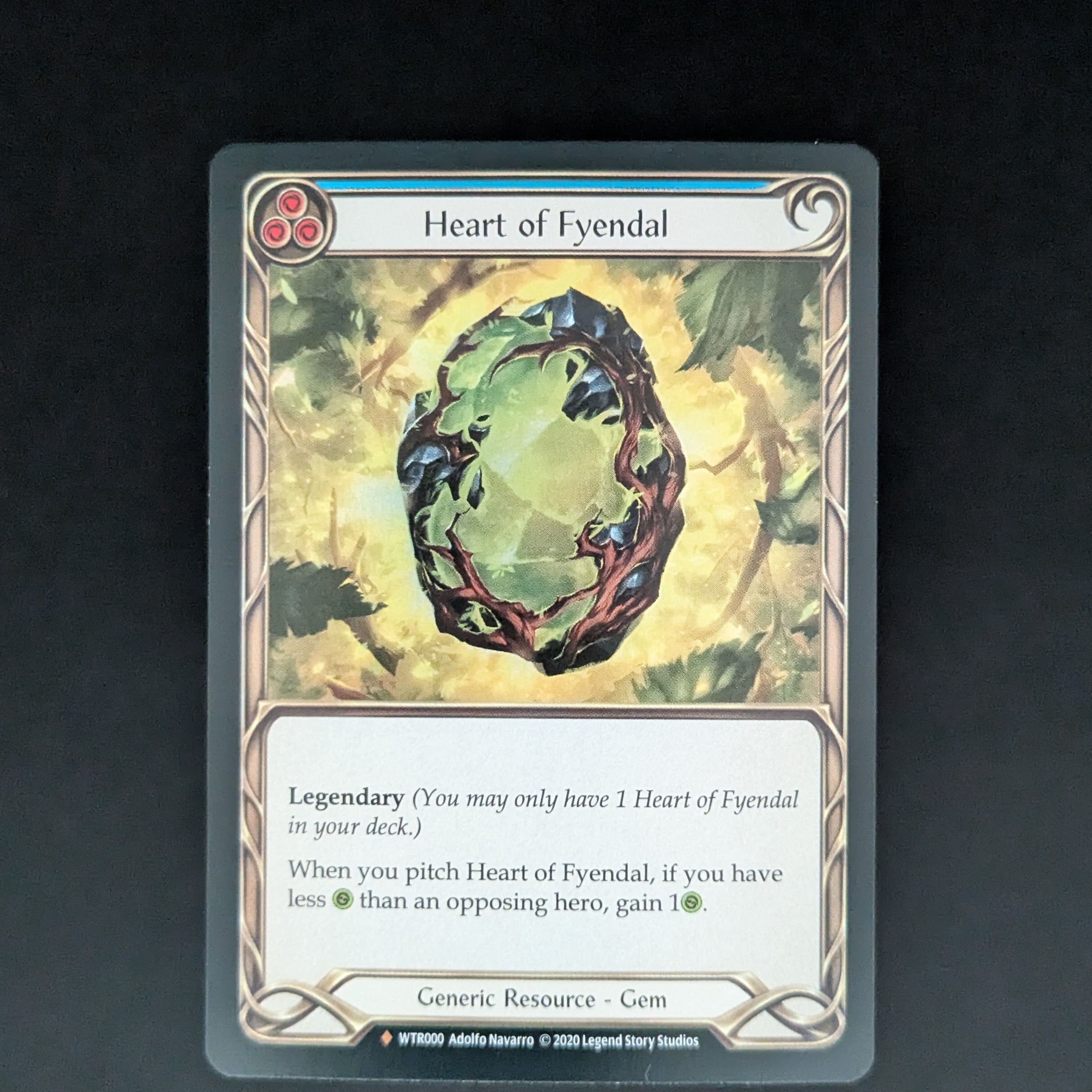 FAB Singles - Heart of Fyendal - Welcome to Rathe - Unlimited - English - NM - 
