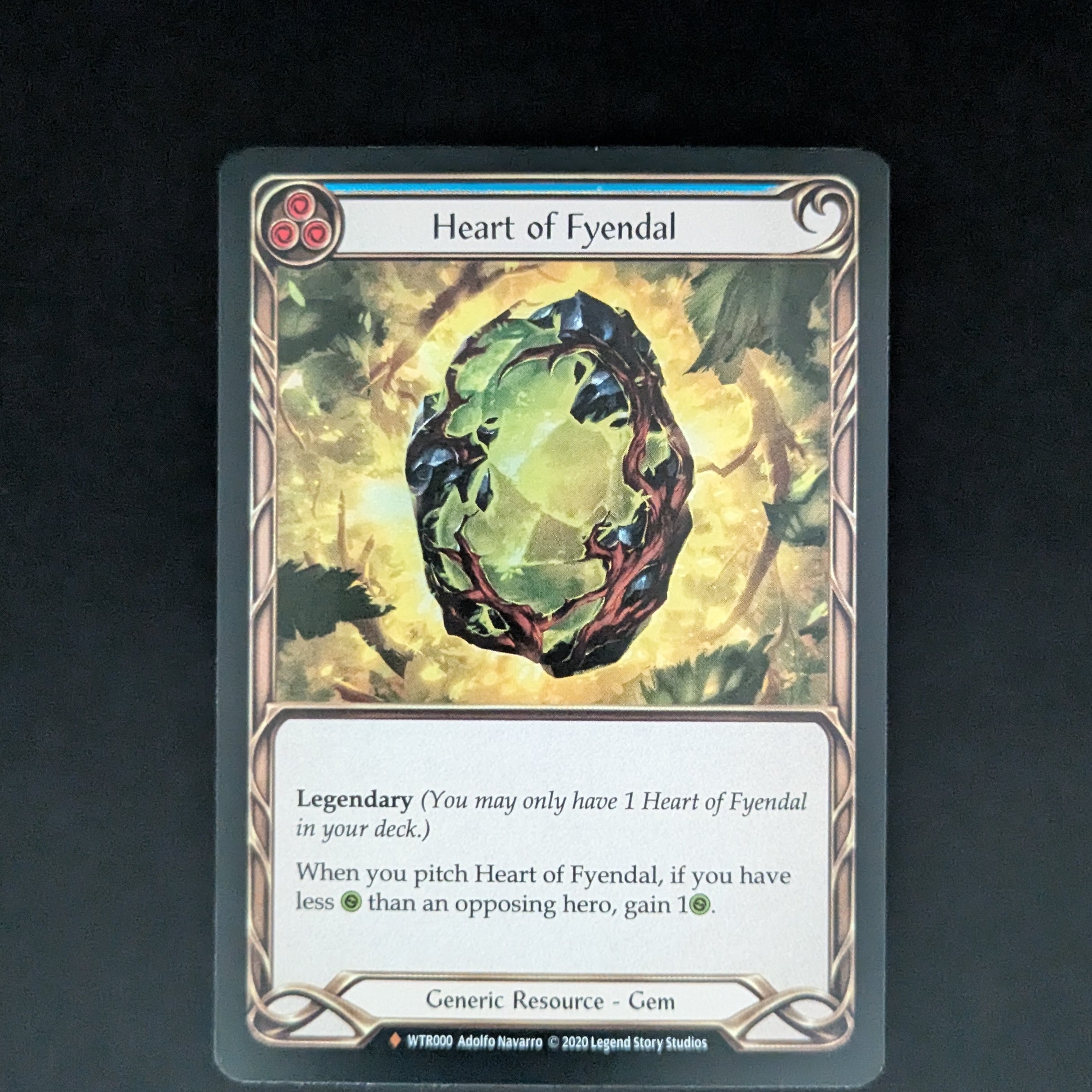 FAB Singles - Heart of Fyendal - Welcome to Rathe - Unlimited - English - NM - 