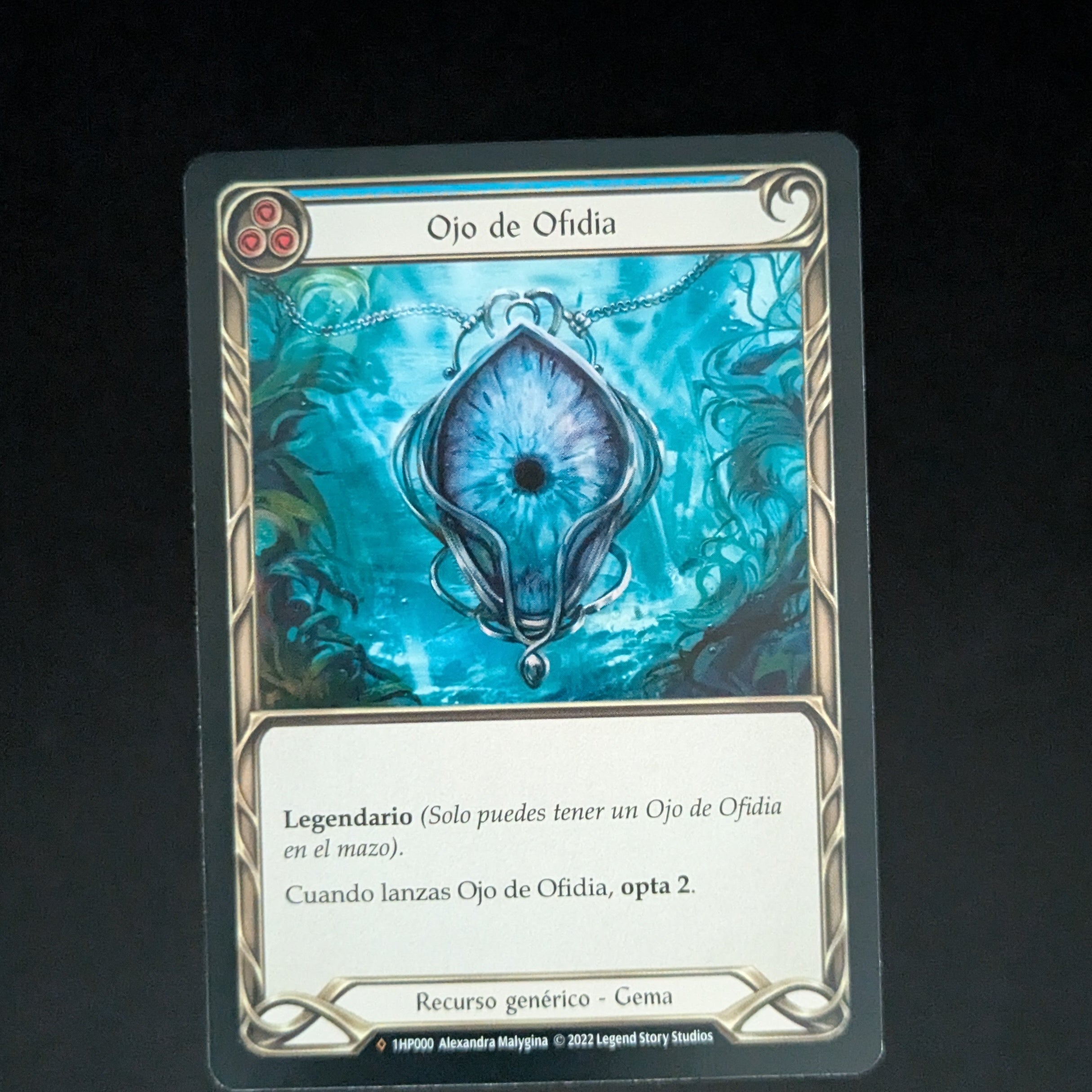 FAB Singles - Eye of Ophidia - History Pack 1 - Black Label - Spanish - NM - 