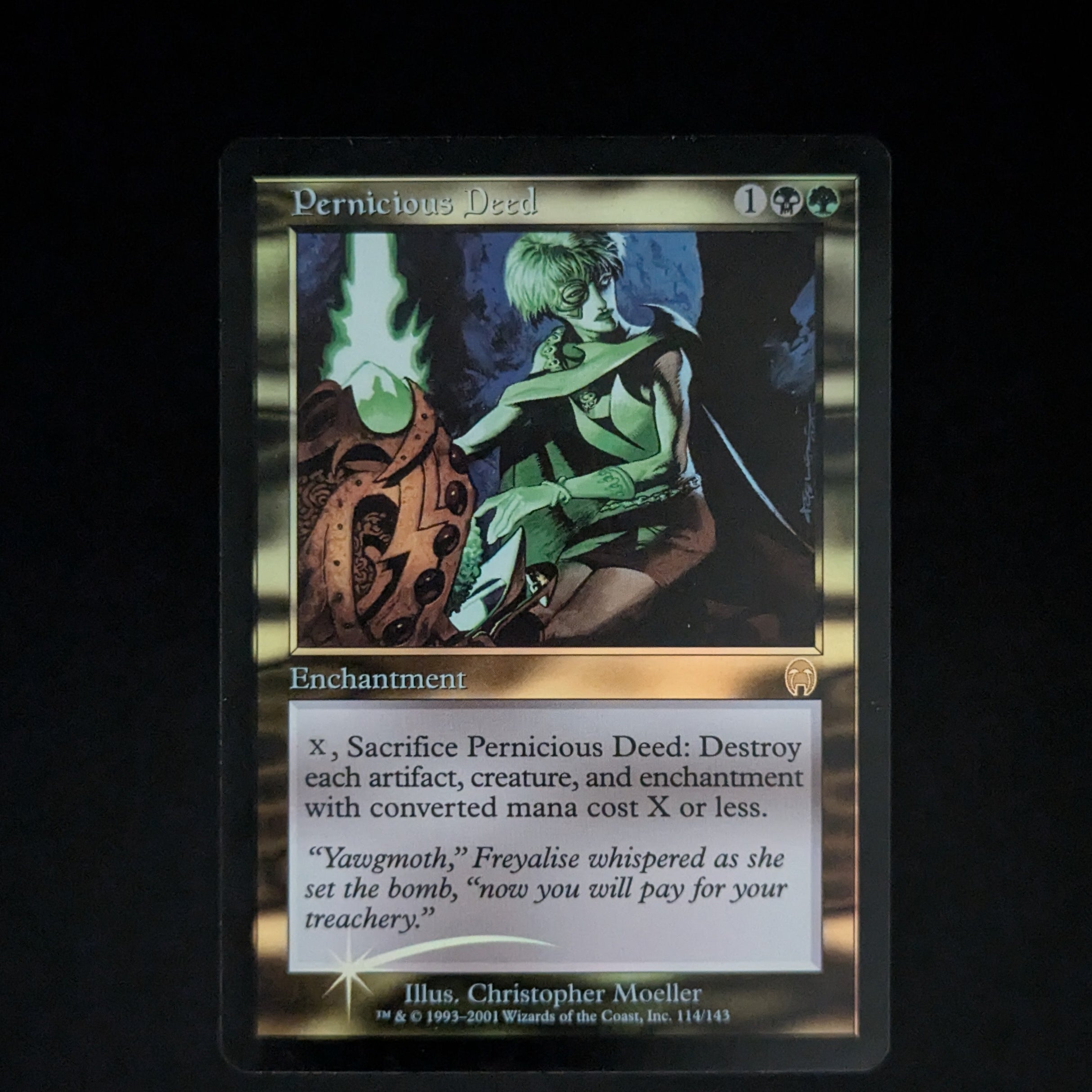 [FOIL] Pernicious Deed - Apocalypse - English - GD