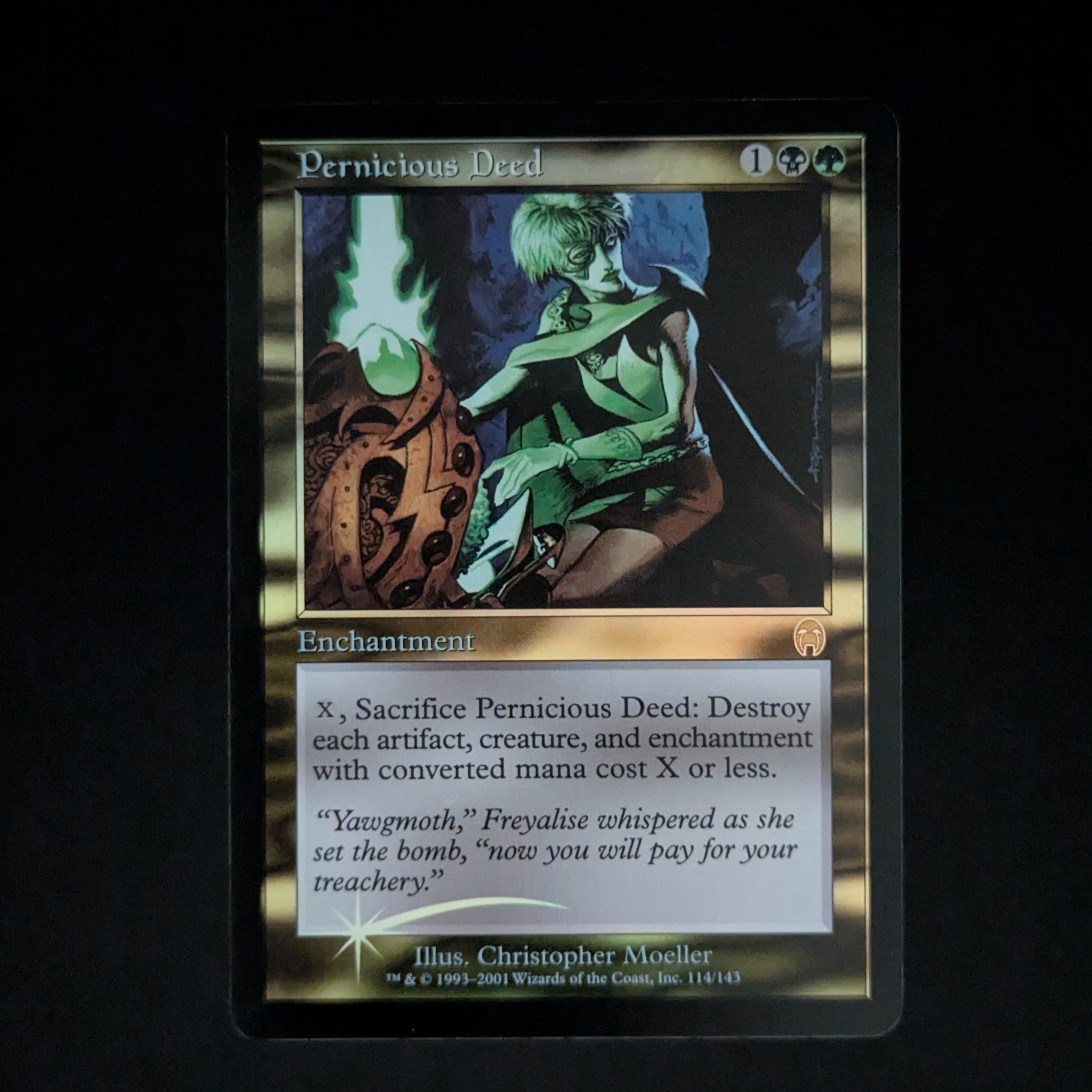 [FOIL] Pernicious Deed - Apocalypse - English - NM