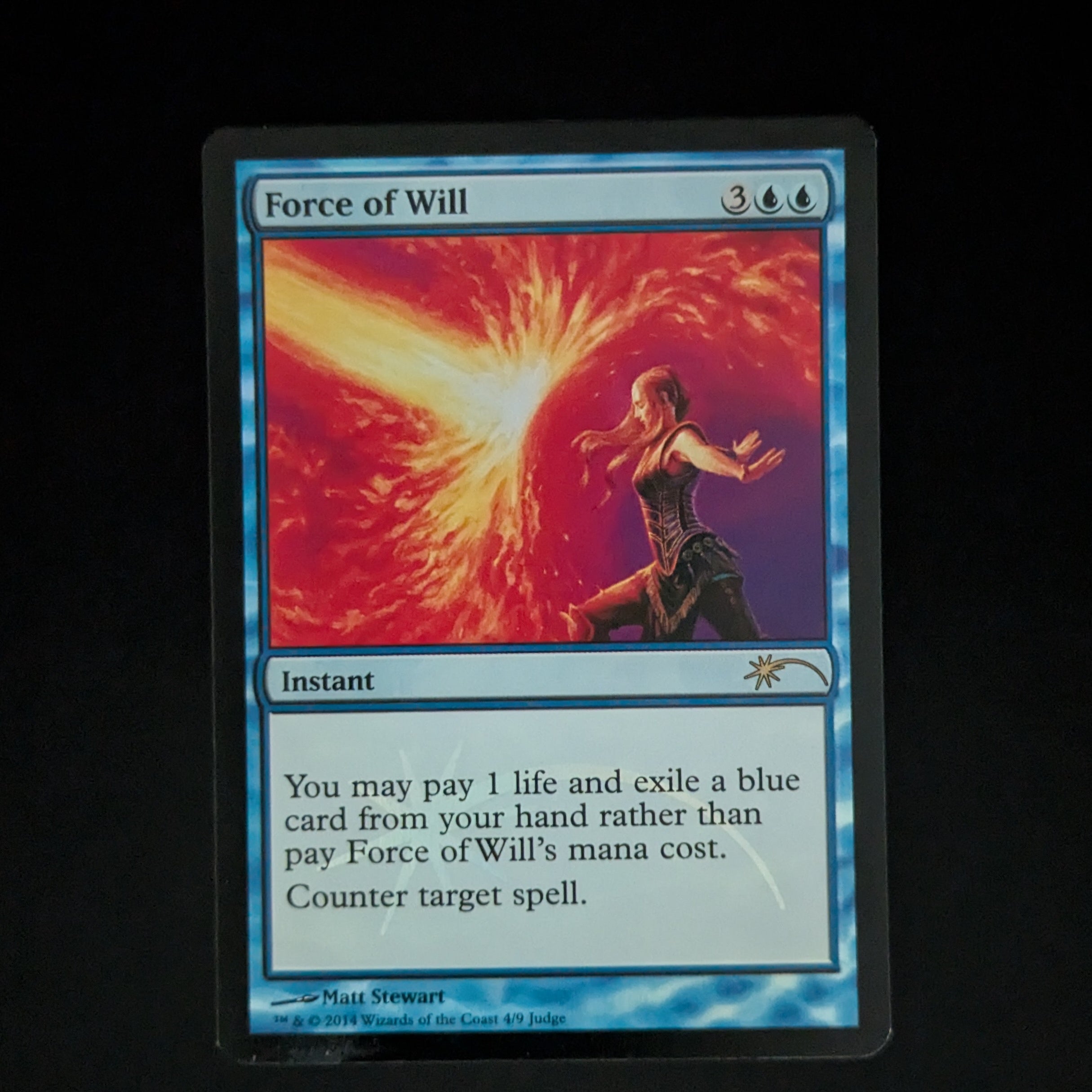[FOIL] Force of Will - Judge Rewards Promos - English - EX