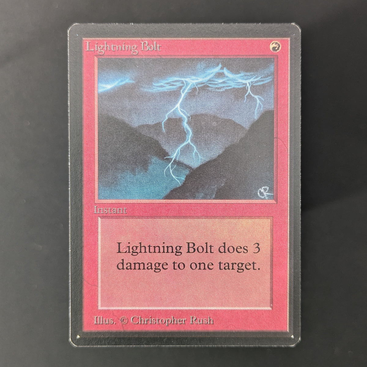 MTG Singles - Lightning Bolt - Beta - EX - 35902