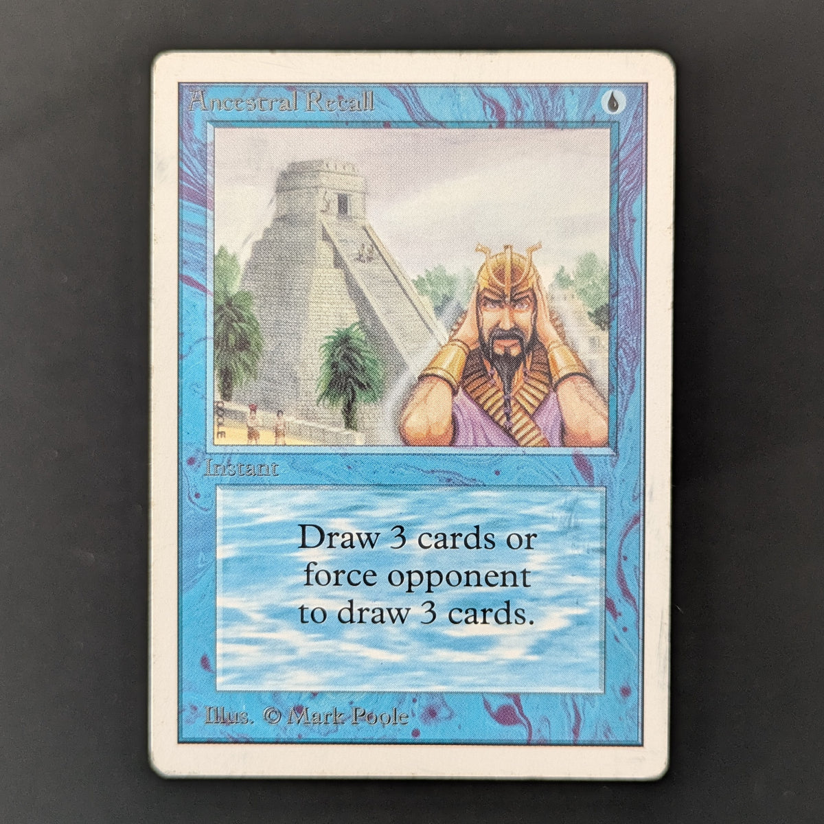 MTG Singles - Ancestral Recall - Unlimited - PL - INKED - 35915