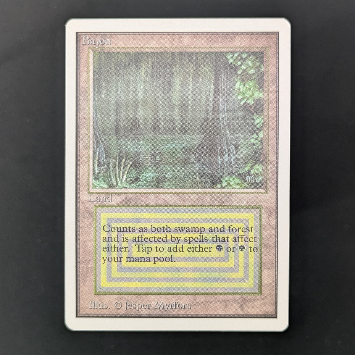 MTG Singles - Bayou - Unlimited - EX - 35941