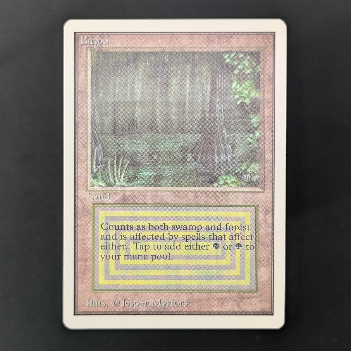 MTG Singles - Bayou - Unlimited - LP - 35943