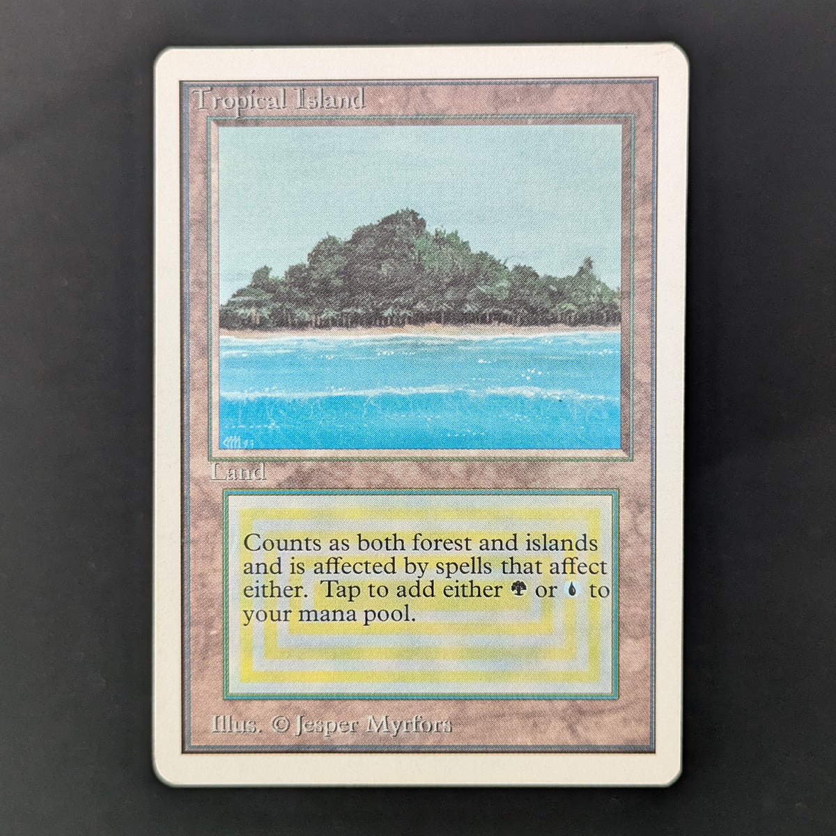 MTG Singles - Tropical Island - Unlimited - LP - ROLLER LINES - 35961