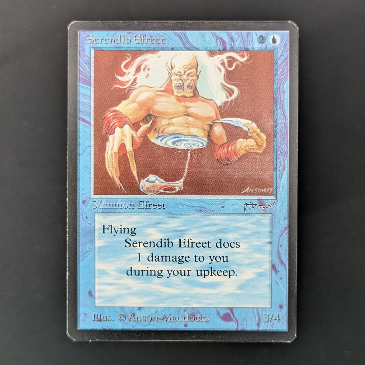 MTG Singles - Serendib Efreet - Arabian Nights - GD - 36002