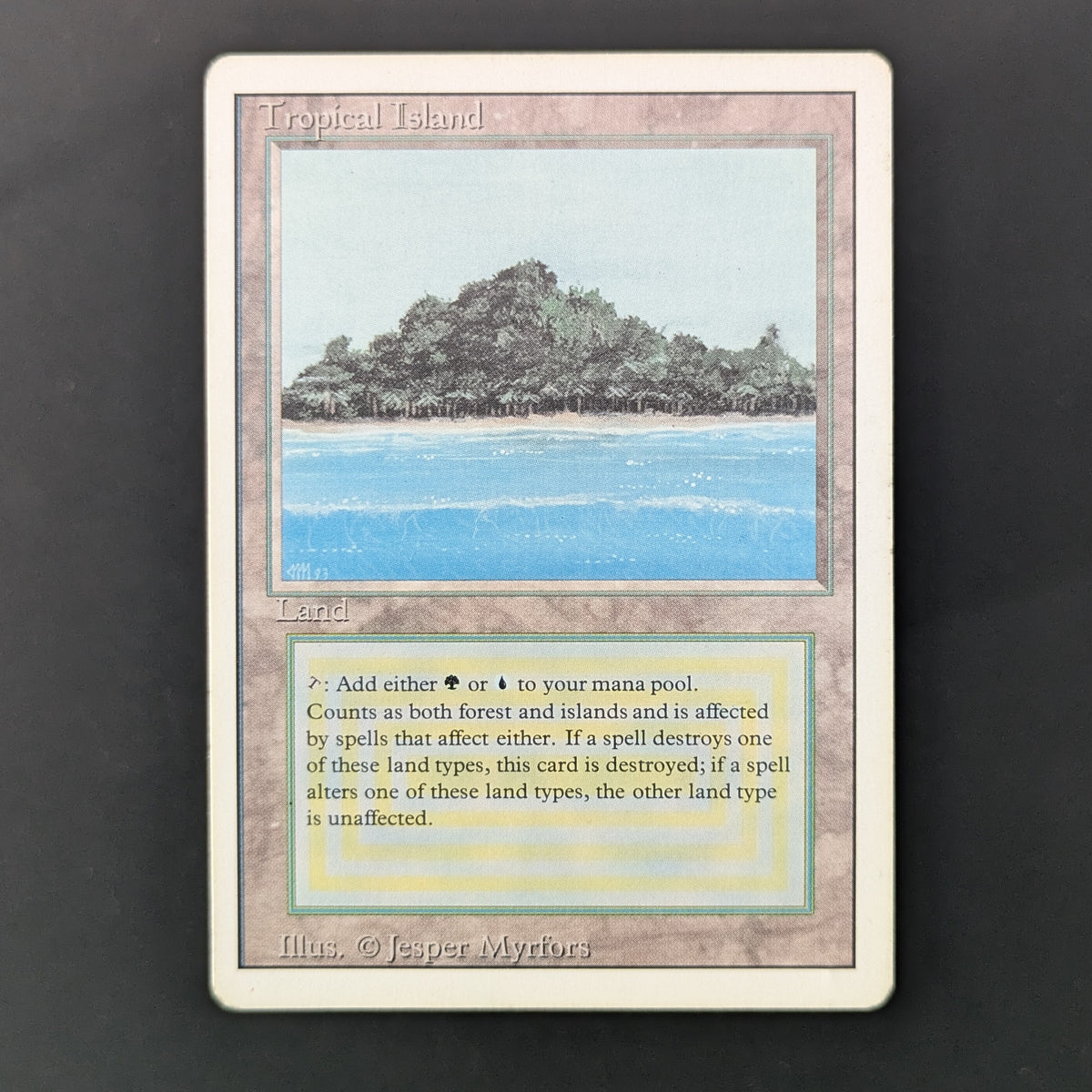MTG Singles - Tropical Island - Revised - PL - 36030