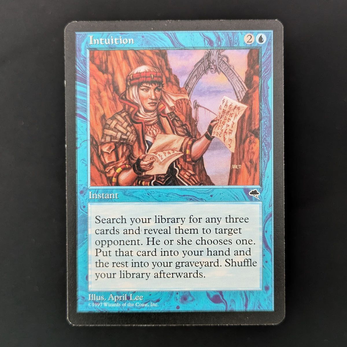 MTG Singles - Intuition - Tempest - English - EX - 36036