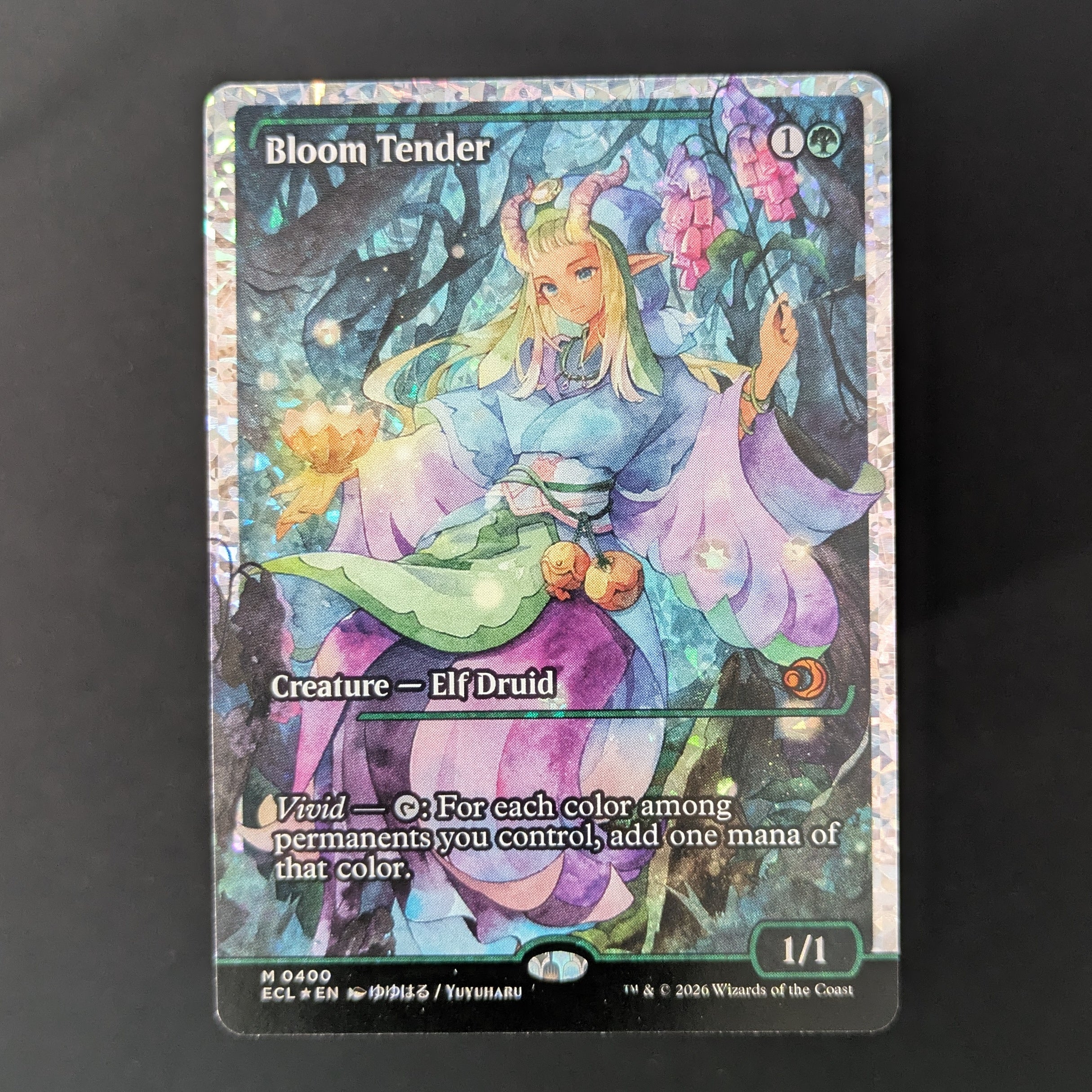 MTG Singles - [FOIL] Bloom Tender (0400) (Showcase) (Fracture Foil) - Lorwyn Eclipsed: Extras - English - NM - 