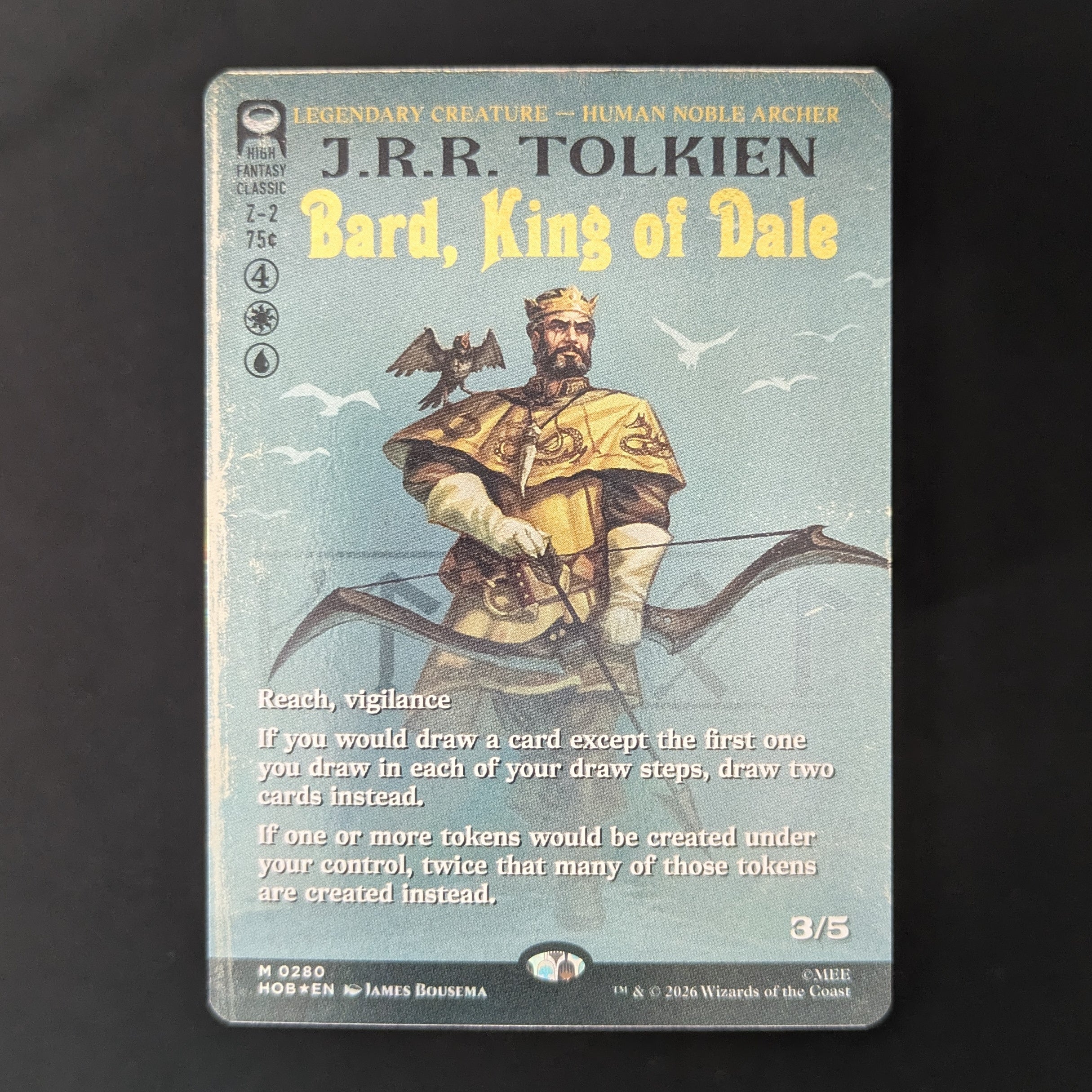 MTG Singles - [FOIL] Bard, King of Dale (V.2) - The Hobbit: Extras - English - NM - 