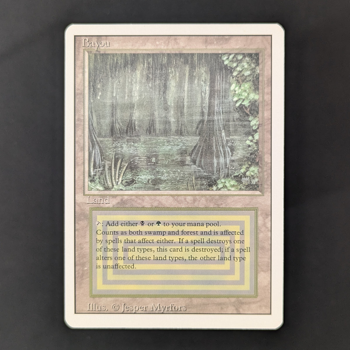 MTG Singles - Bayou - Revised - EX - 36194