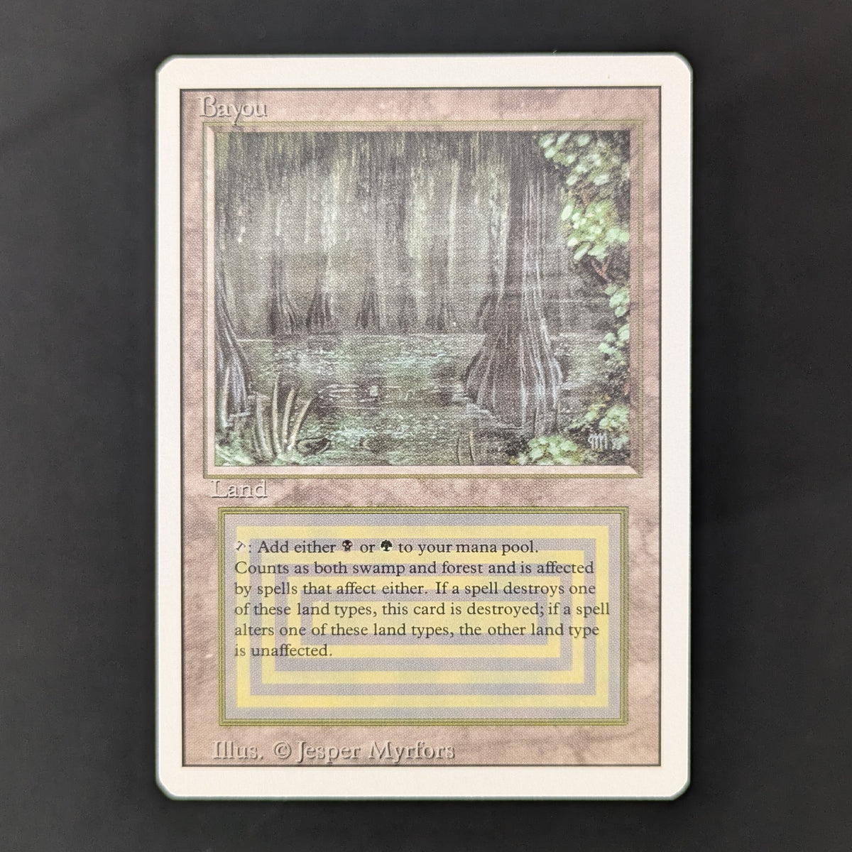 MTG Singles - Bayou - Revised - EX - 36195
