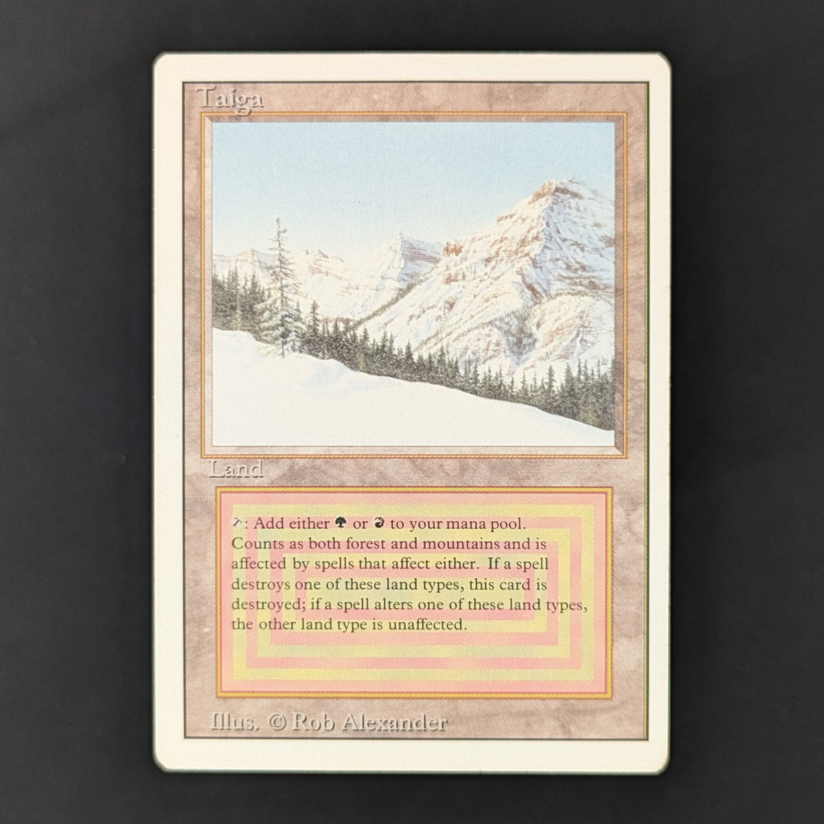 MTG Singles - Taiga - Revised - LP - 36242