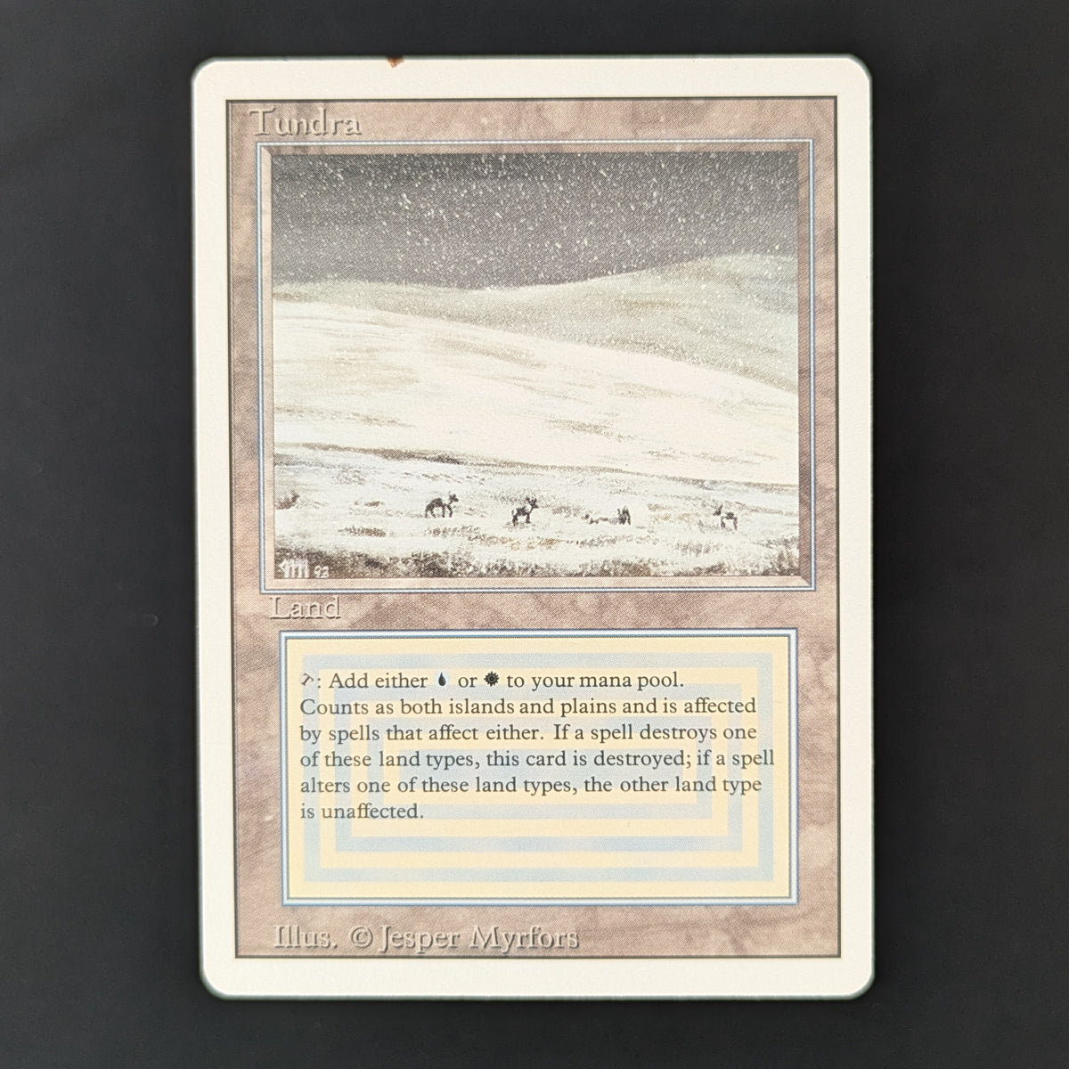 MTG Singles - Tundra - Revised - PL - INKED - 36265