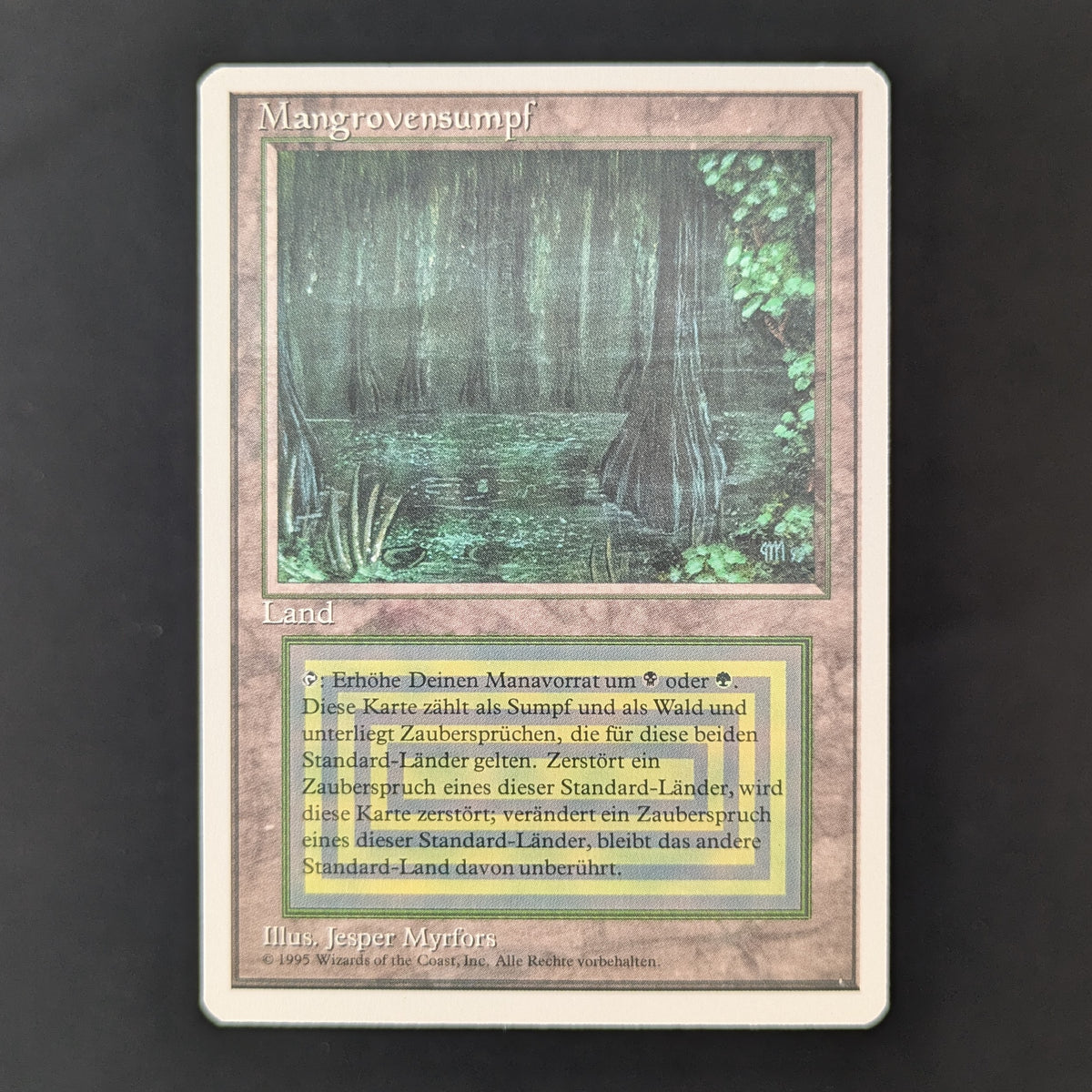 MTG Singles - Bayou - Foreign White Bordered - German - NM - 36286