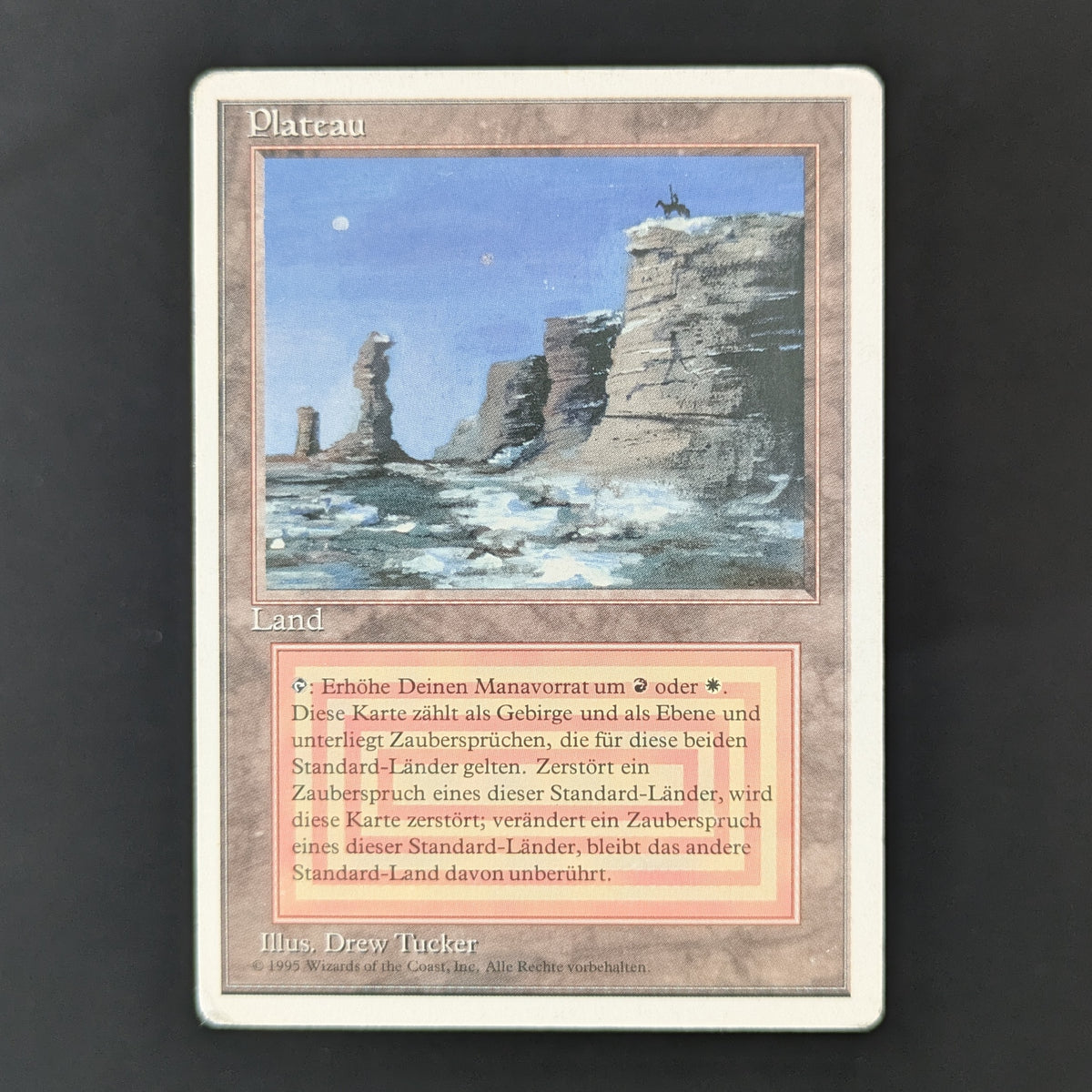MTG Singles - Plateau - Foreign White Bordered - German - PO - INKED - 36289