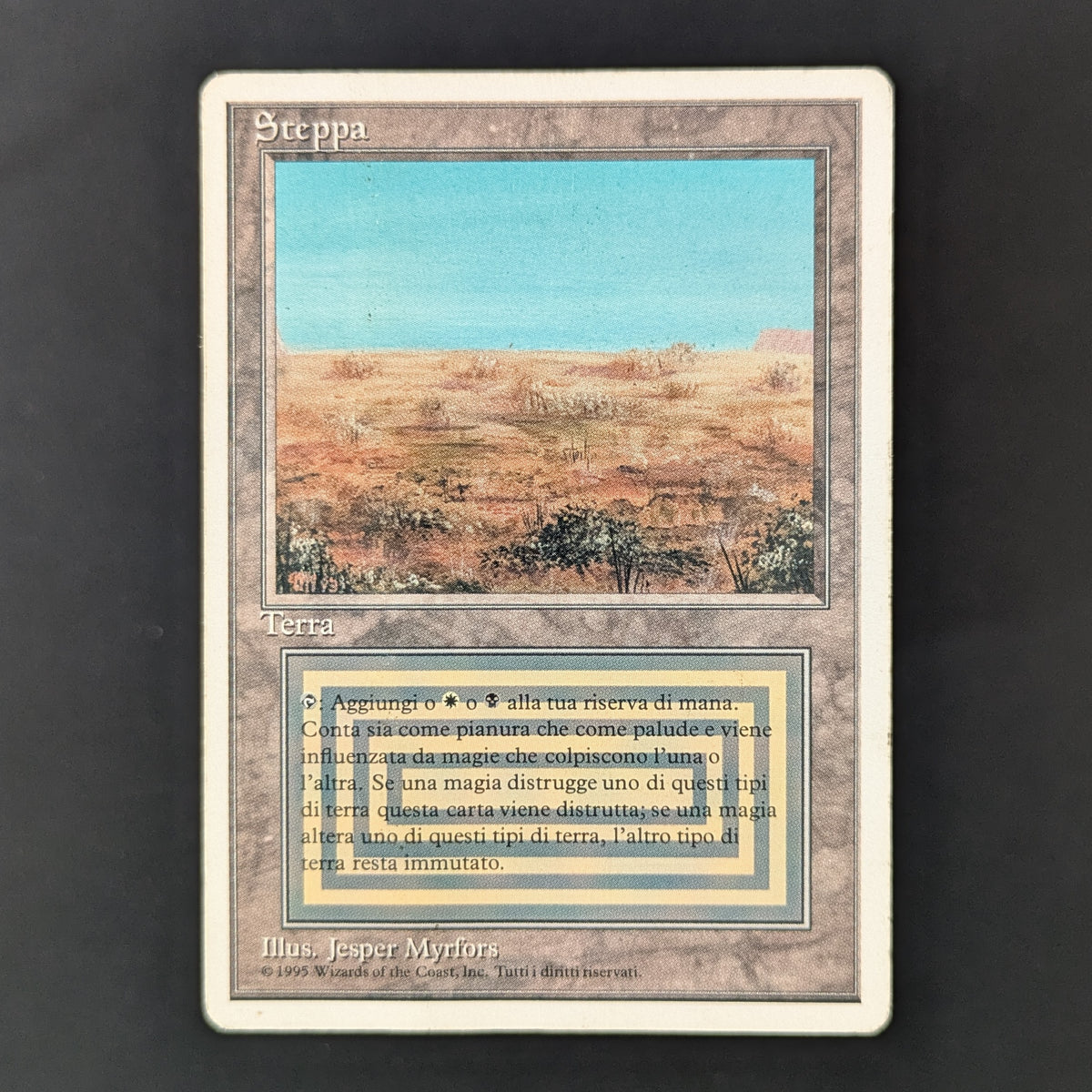 MTG Singles - Scrubland - Foreign White Bordered - Italian - PL - 36300