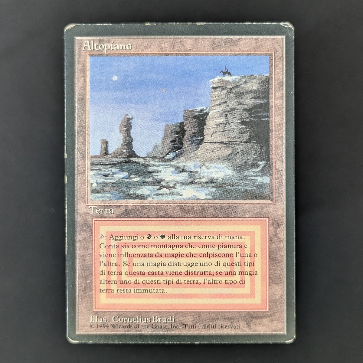 MTG Singles - Plateau - Foreign Black Bordered - Italian - PL - 36302