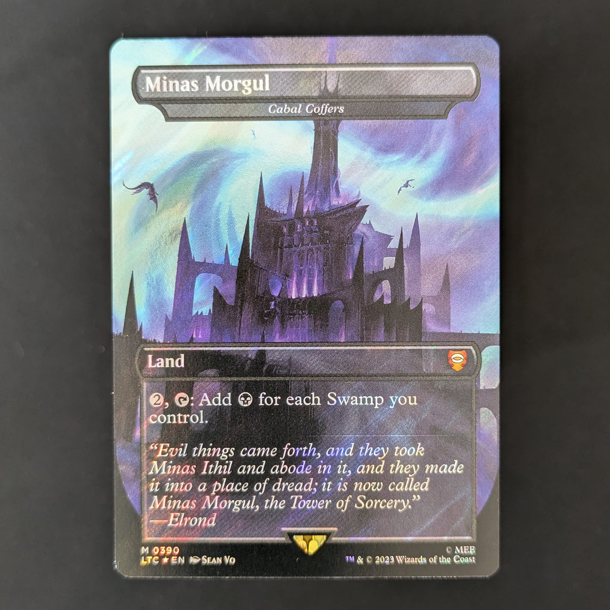 [FOIL] Minas Morgul - Cabal Coffers (Surge Foil) - Commander: The Lord of the Rings: Tales of Middle-earth: Extras - English - NM