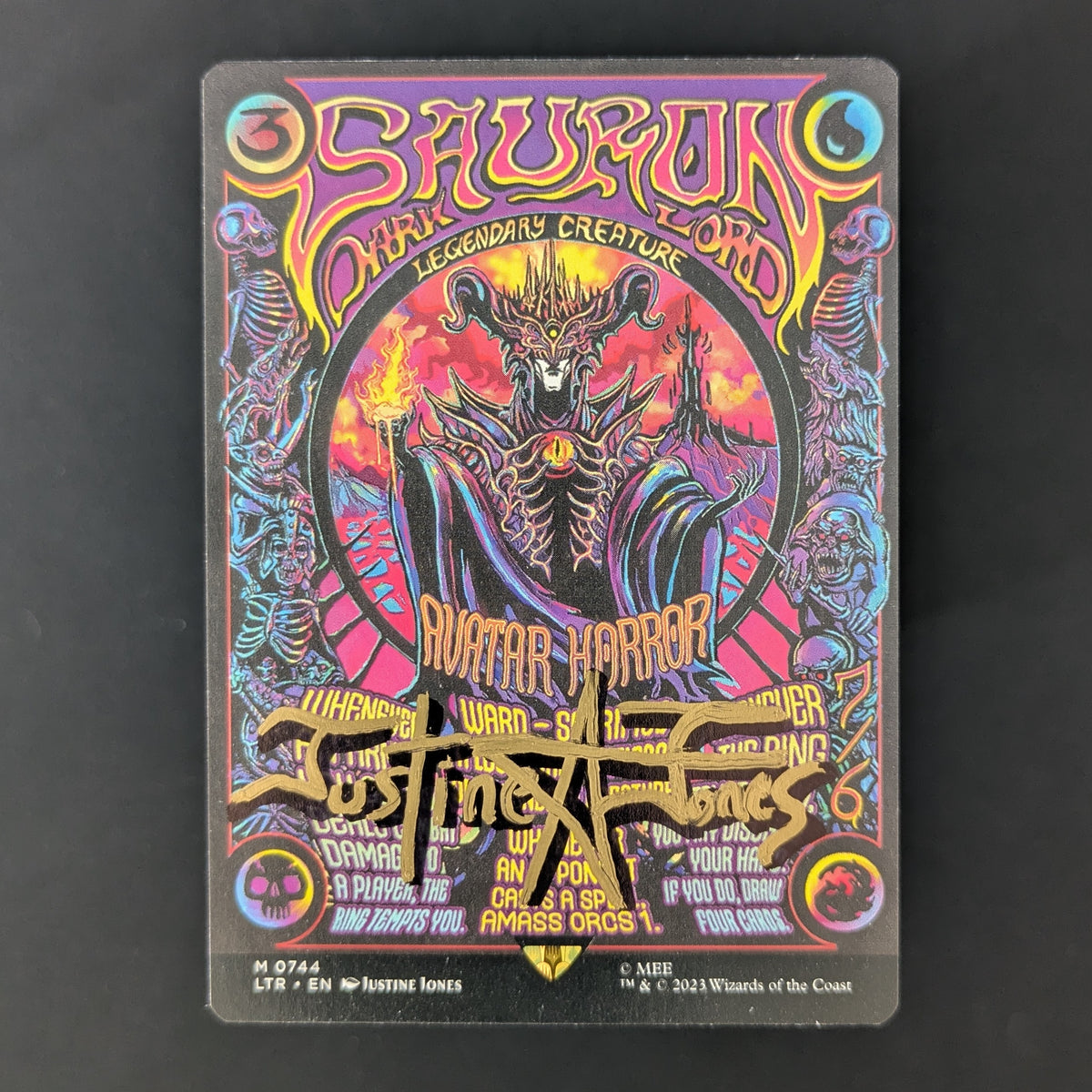Sauron, the Dark Lord (Borderless Poster) - The Lord of the Rings: Tales of Middle-earth Holiday Release - English - NM