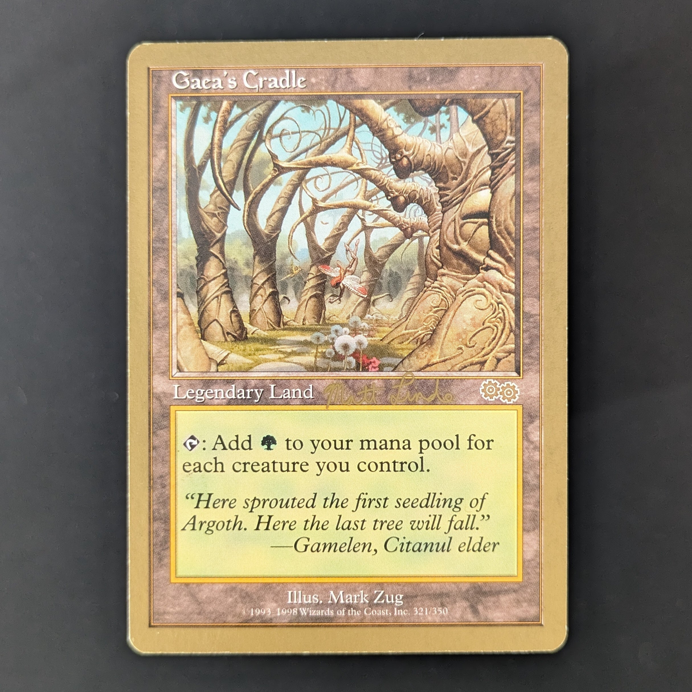 Gaea's Cradle - 1999 Matt Linde (USG) - WCD 1999: Matt Linde - English - GD