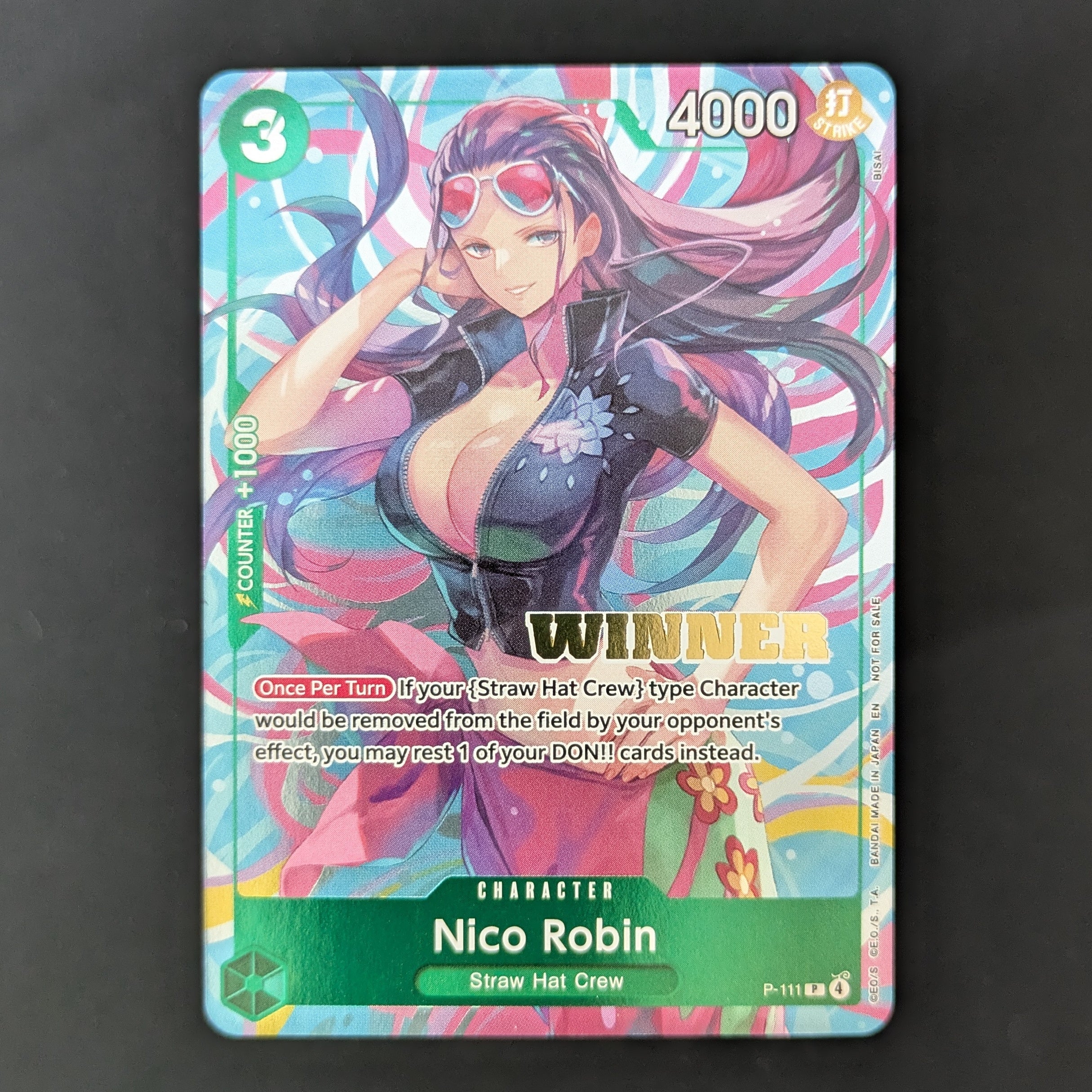 Nico Robin (P-111) (V.2) - Promos - English - NM