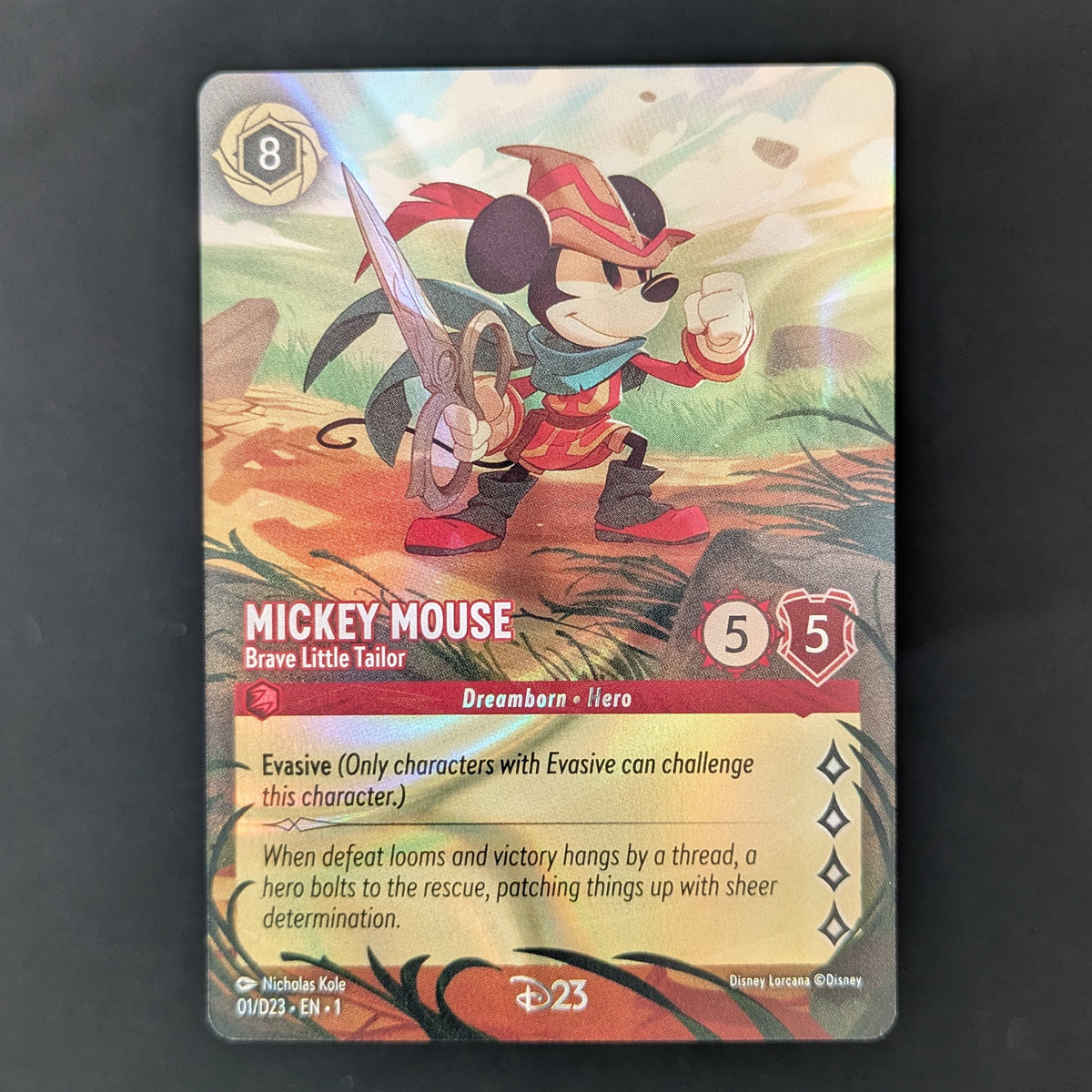Mickey Mouse - Brave Little Tailor - D23 - English - NM