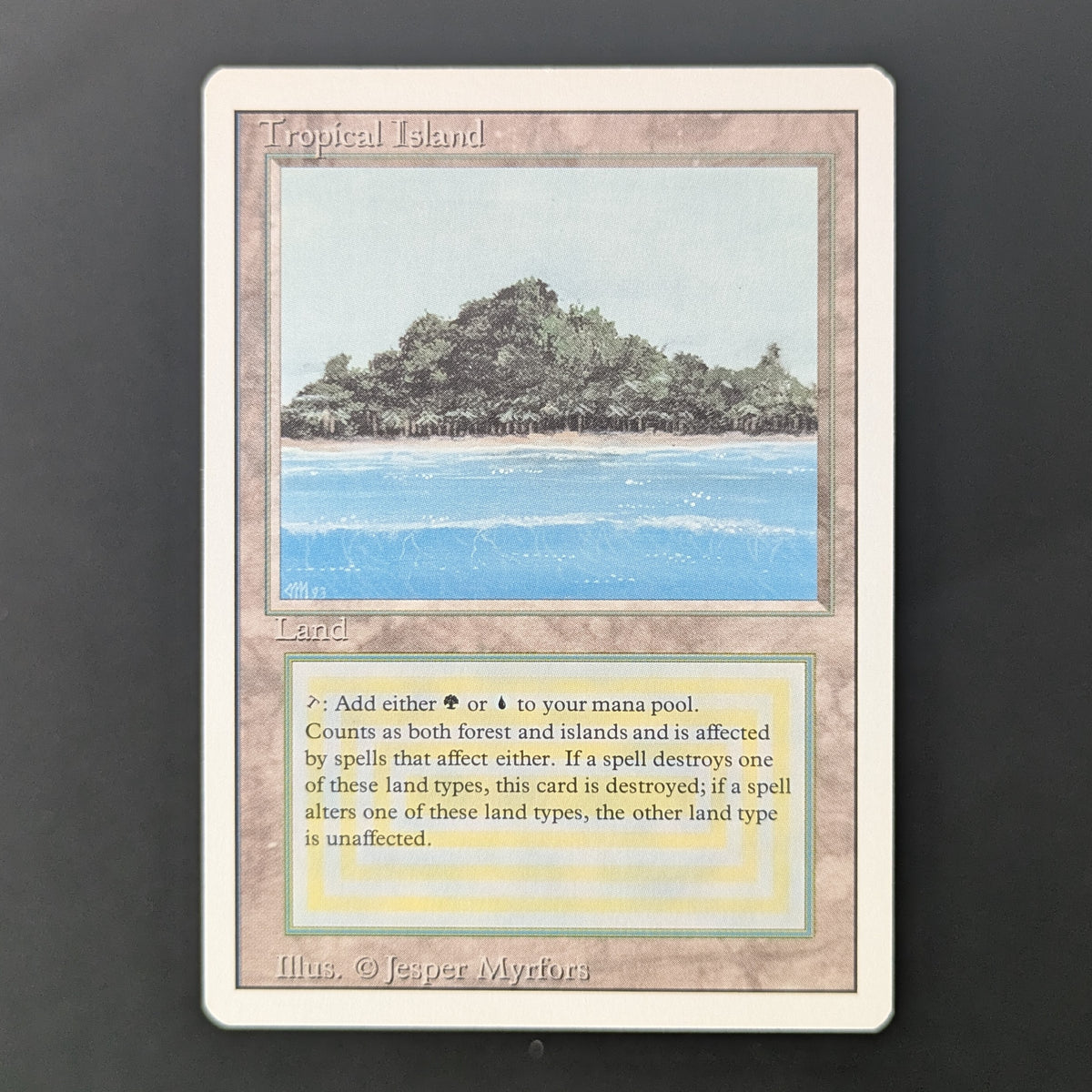 MTG Singles - Tropical Island - Revised - NM - 36502