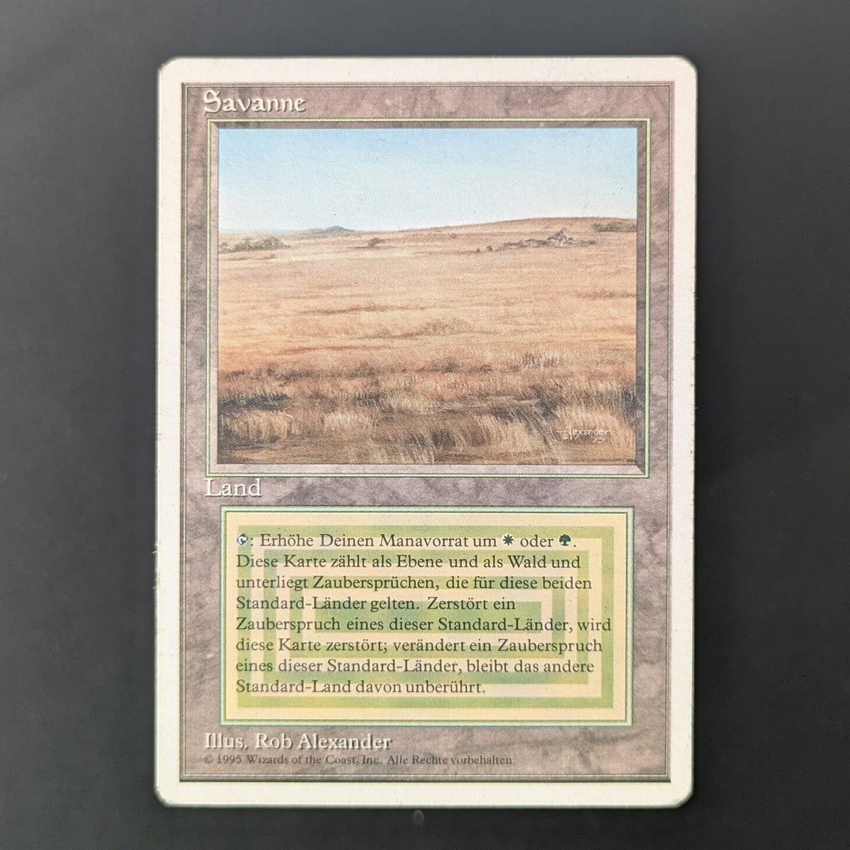 MTG Singles - Savannah - Foreign White Bordered - German - PL - 36513