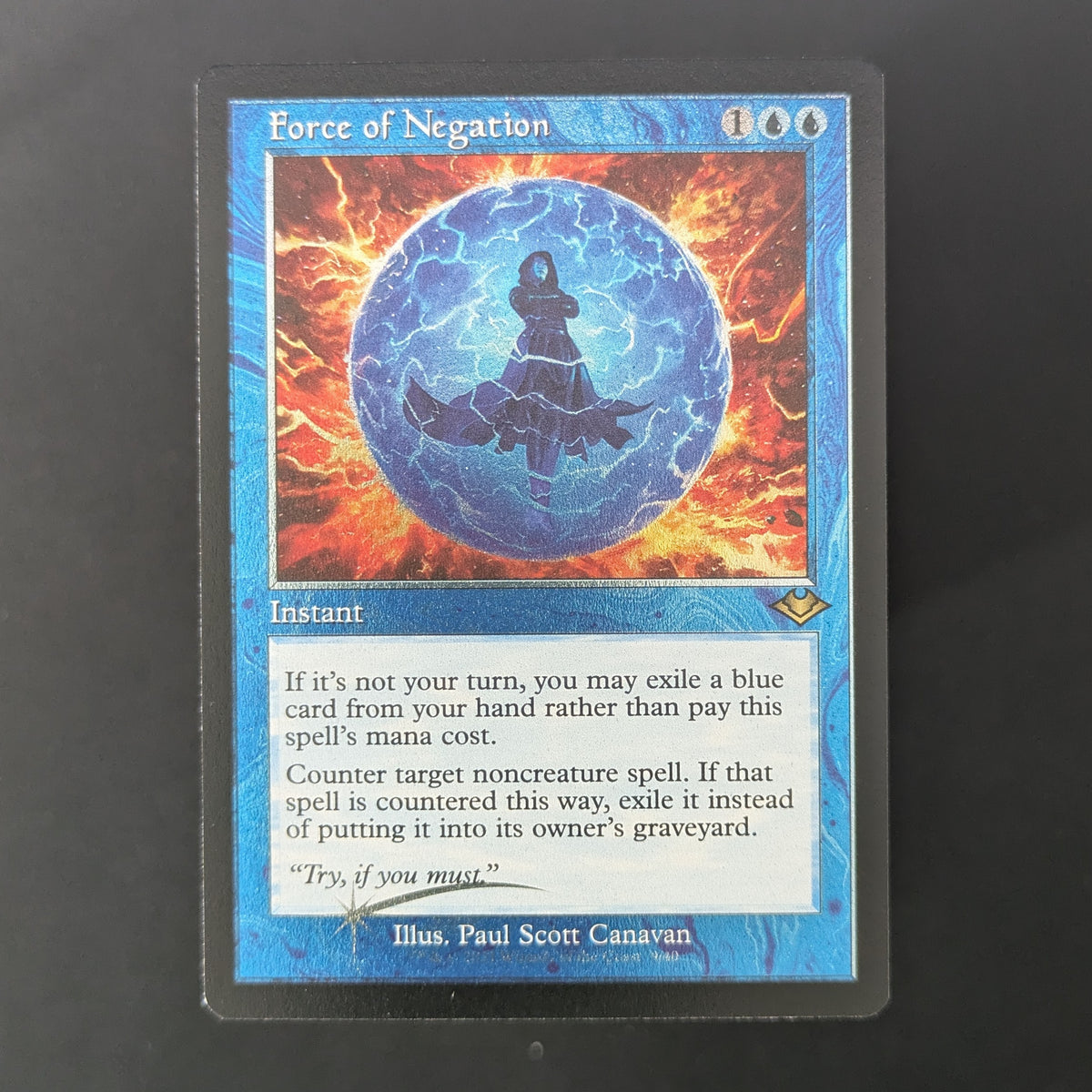 [FOIL] Force of Negation (Retro Frame) - Modern Horizons: Retro Frame Cards - English - NM