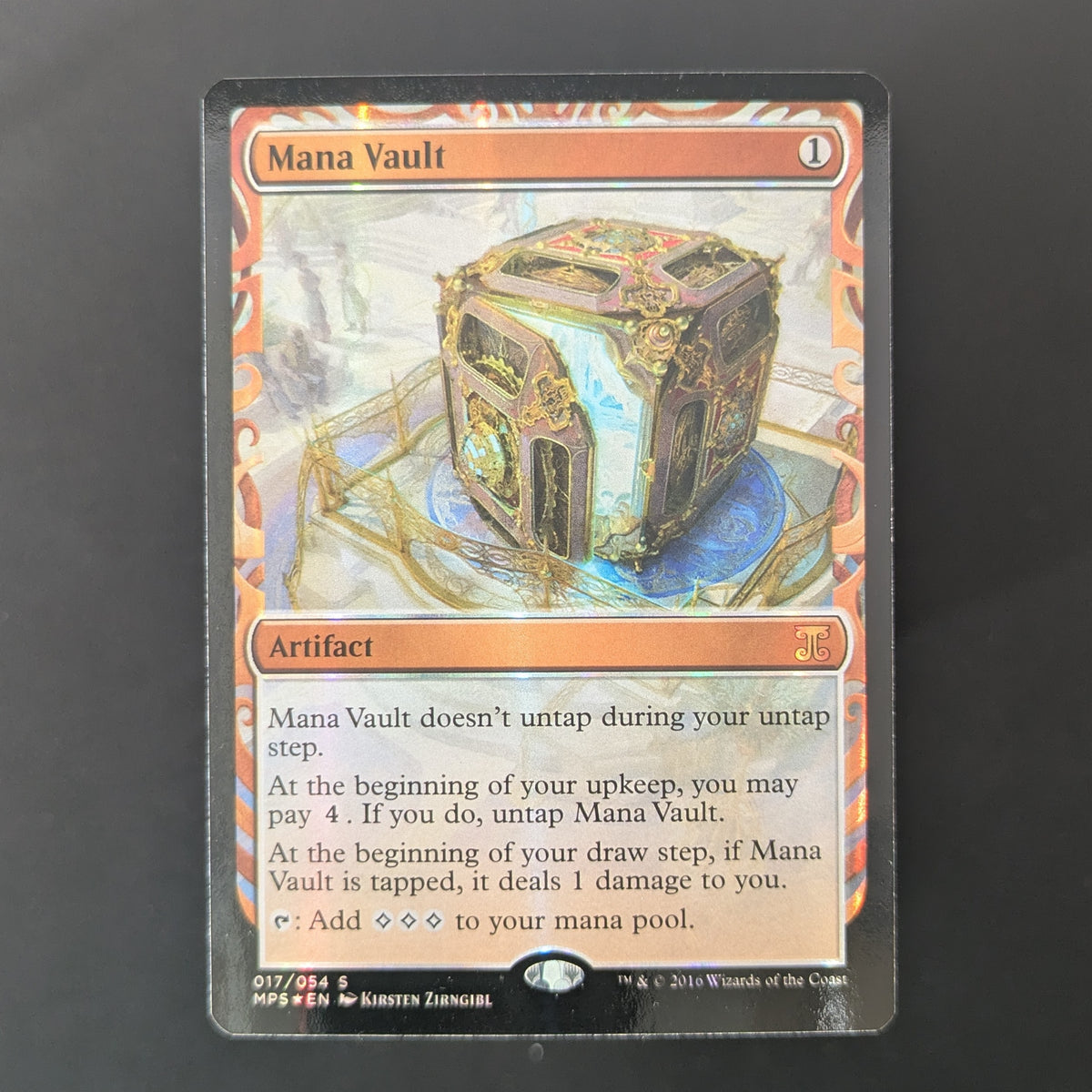 [FOIL] Mana Vault - Kaladesh Inventions - English - NM