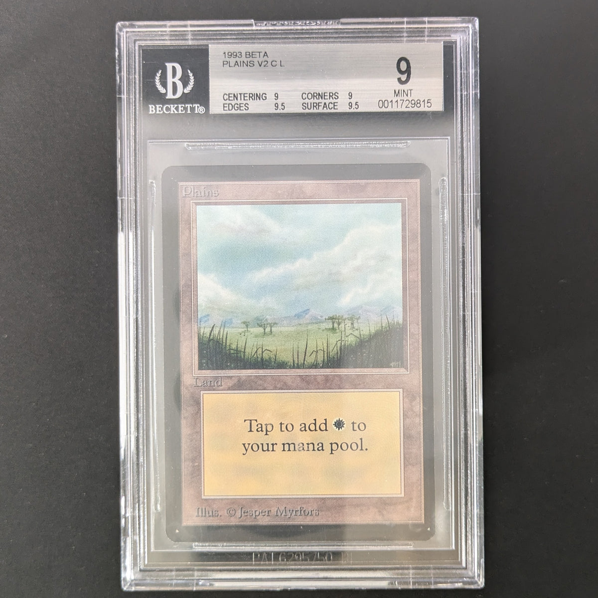 Plains (B) - Beta - English - BGS 9
