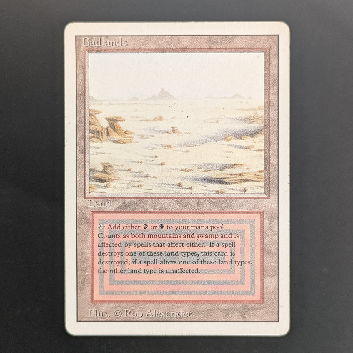 MTG Singles - Badlands - Revised - LP - 36670