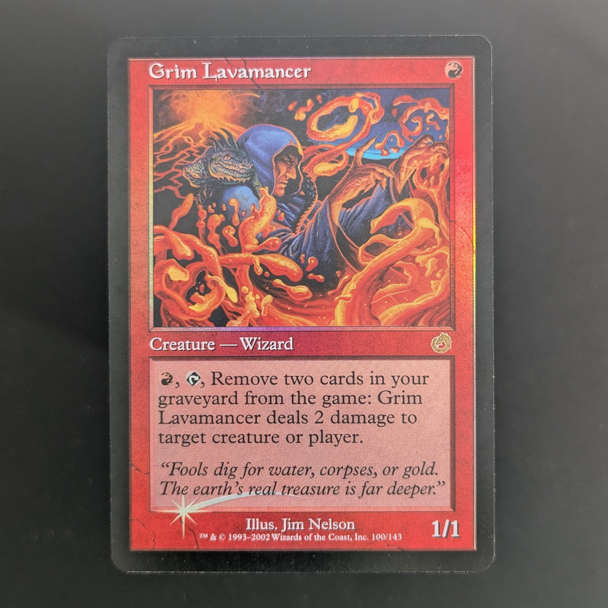 [FOIL] Grim Lavamancer - Torment - English - EX