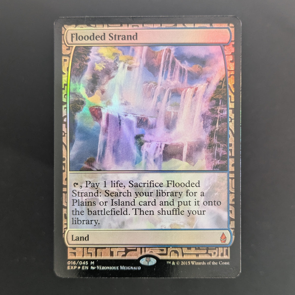 [FOIL] Flooded Strand - Zendikar Expeditions - English - EX