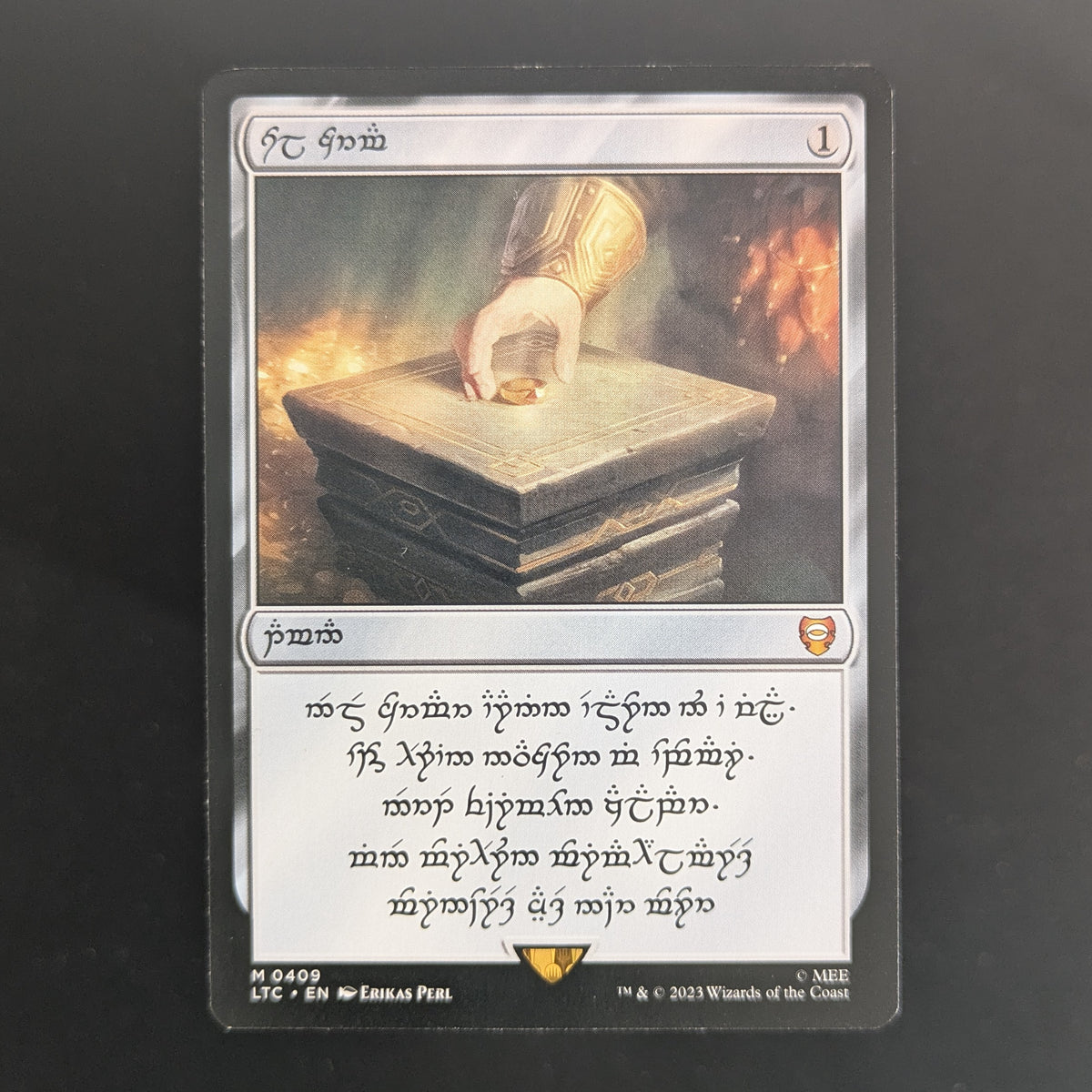 Sol Ring - Dwarven (0409) - Commander: The Lord of the Rings: Tales of Middle-earth: Extras - English - NM