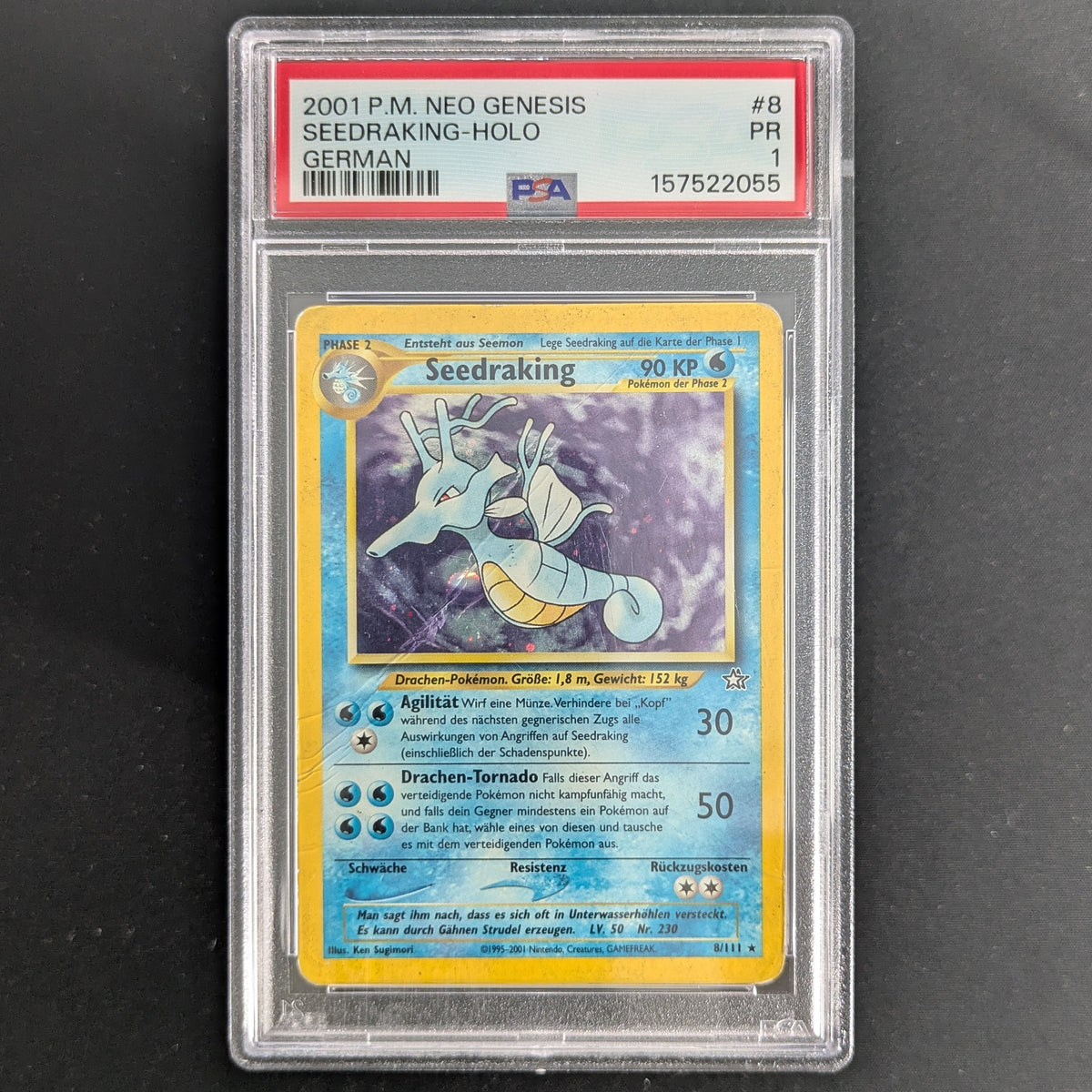 Kingdra (NG 8) - Neo Genesis - German - PSA 1